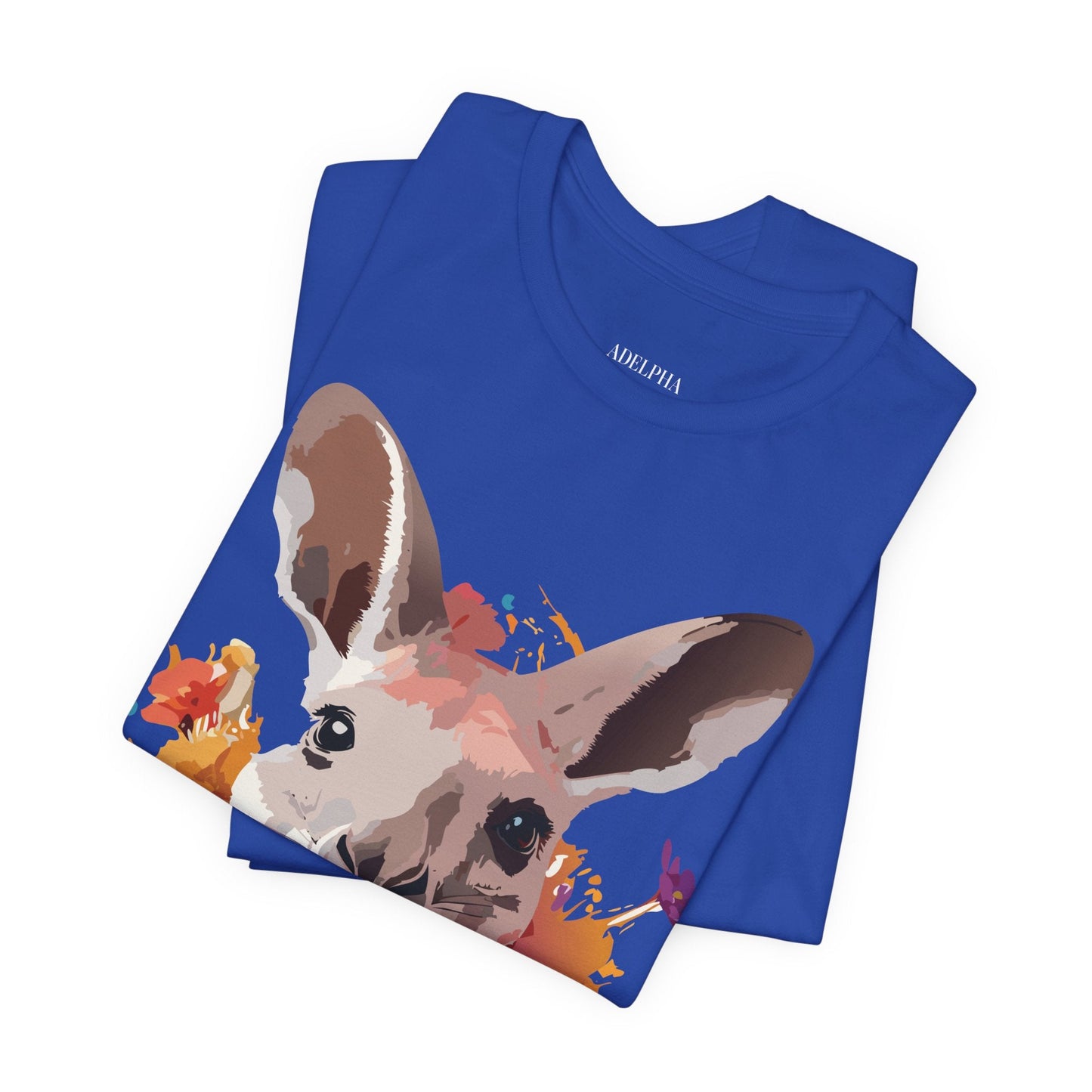 Kangaroo Graphic T Shirt Unisex Adelpha Art Design Vintage Inspired Tee With Original Artwork