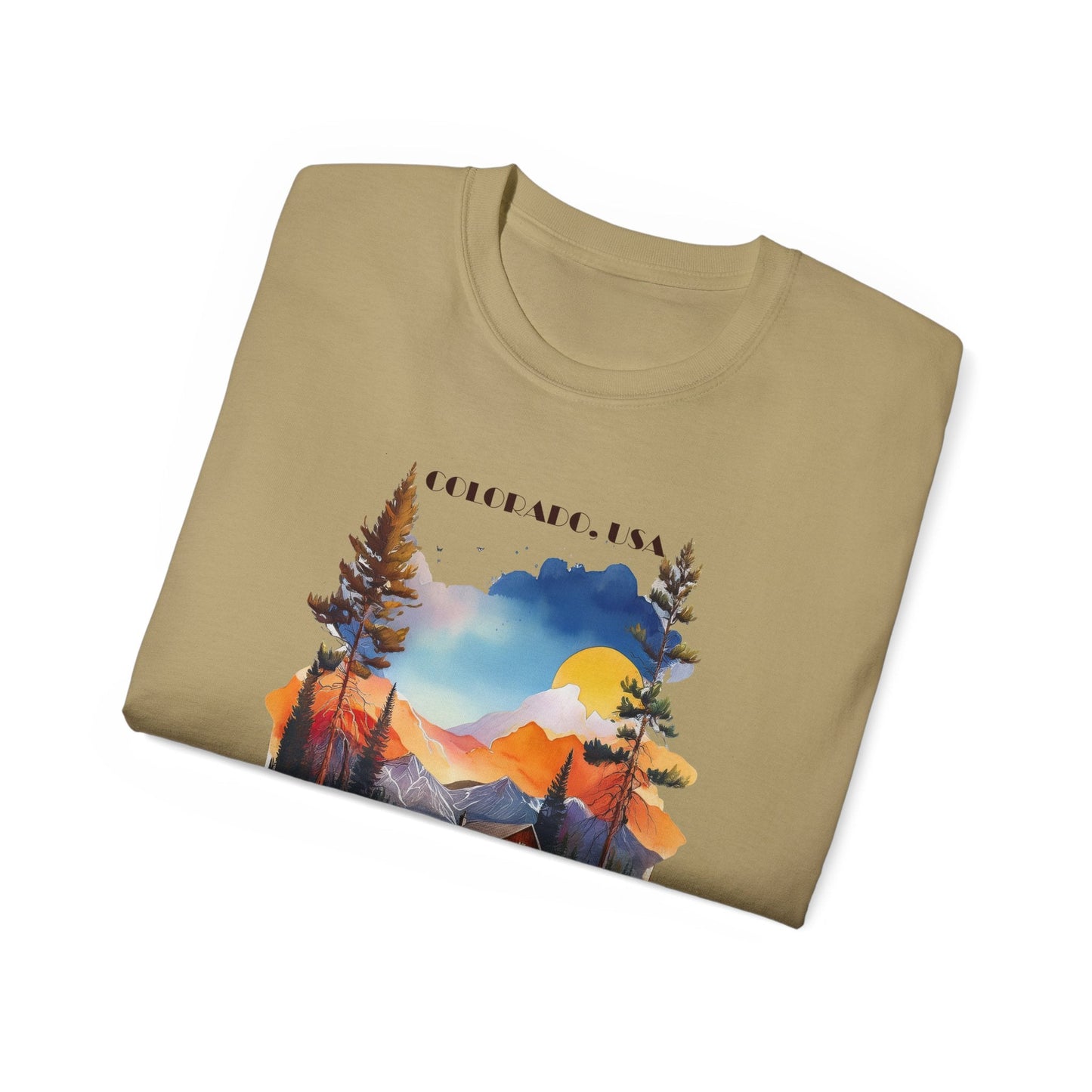 Colorado Graphic Unisex Cotton T‑Shirt 2