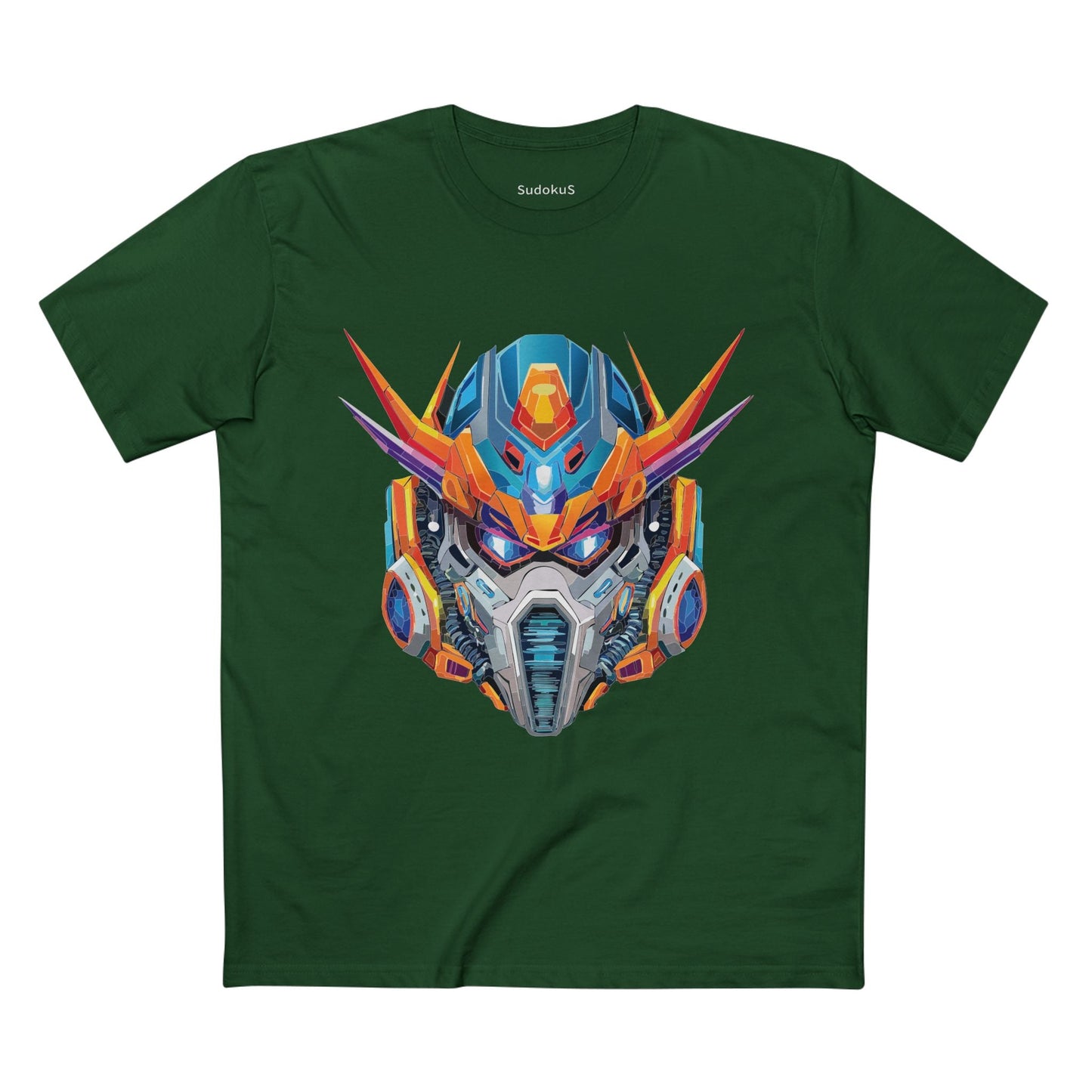 Cyborg Robot Graphic Unisex 100 Cotton Staple Tee 14