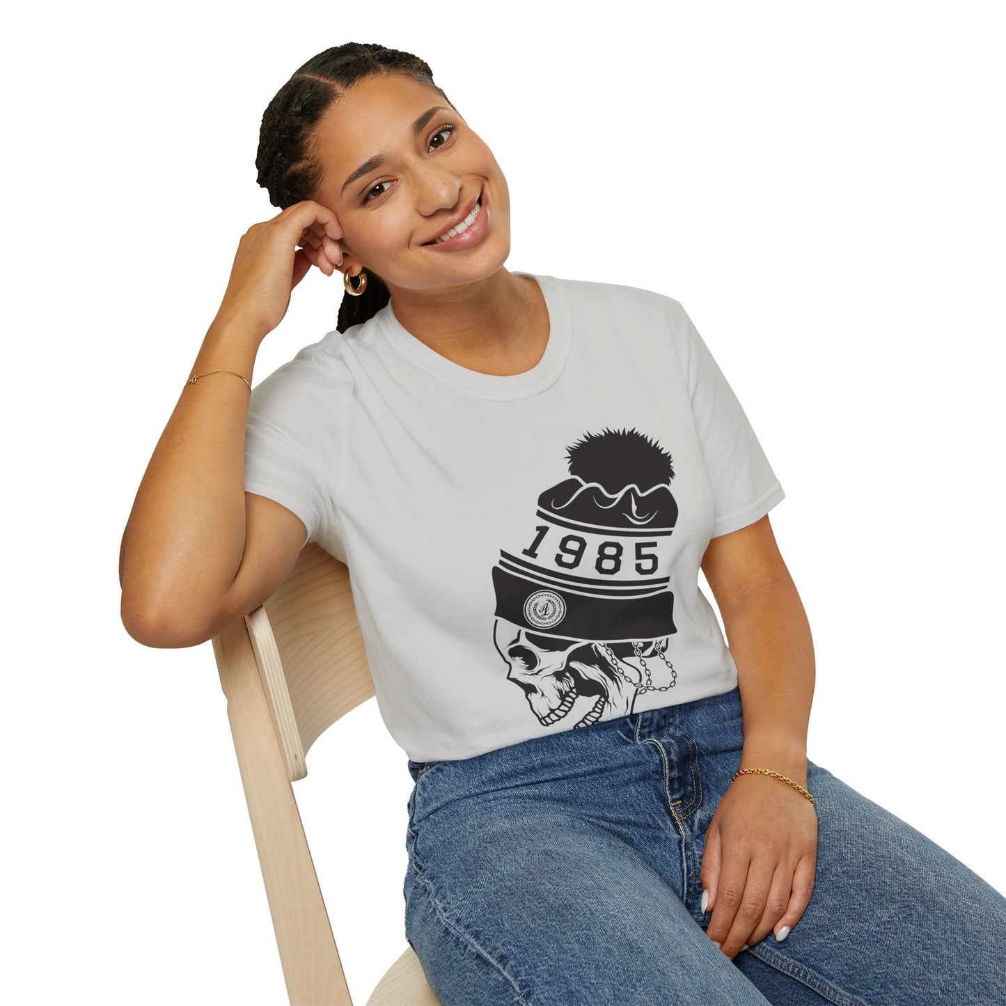 Cartoon Animation T Shirt Unisex Gildan Softstyle 64000 Tee With Art Design Funny Graphic