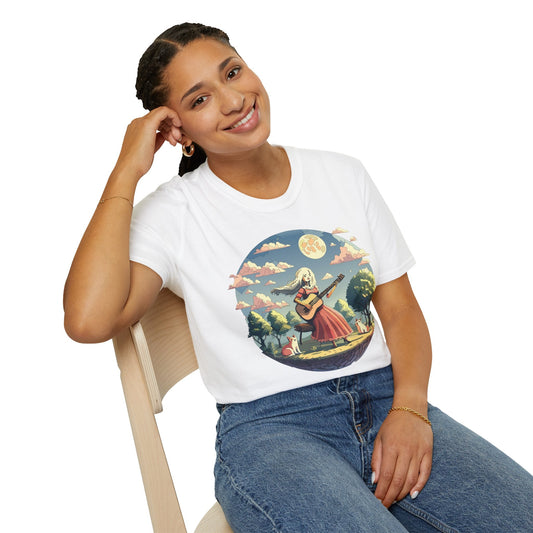 Womens Graphic T Shirts Art Design Tee Softstyle 100 Percent Cotton Unisex Gildan 64000