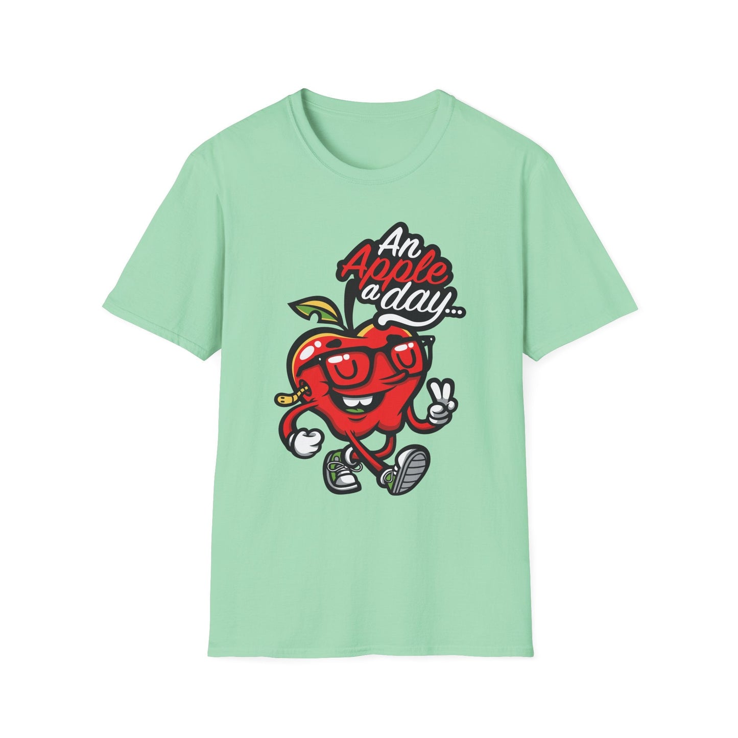 Cartoon T Shirt Animation Tee Funny Tee Unisex Softstyle Cotton Shirt Gildan Softstyle 64000