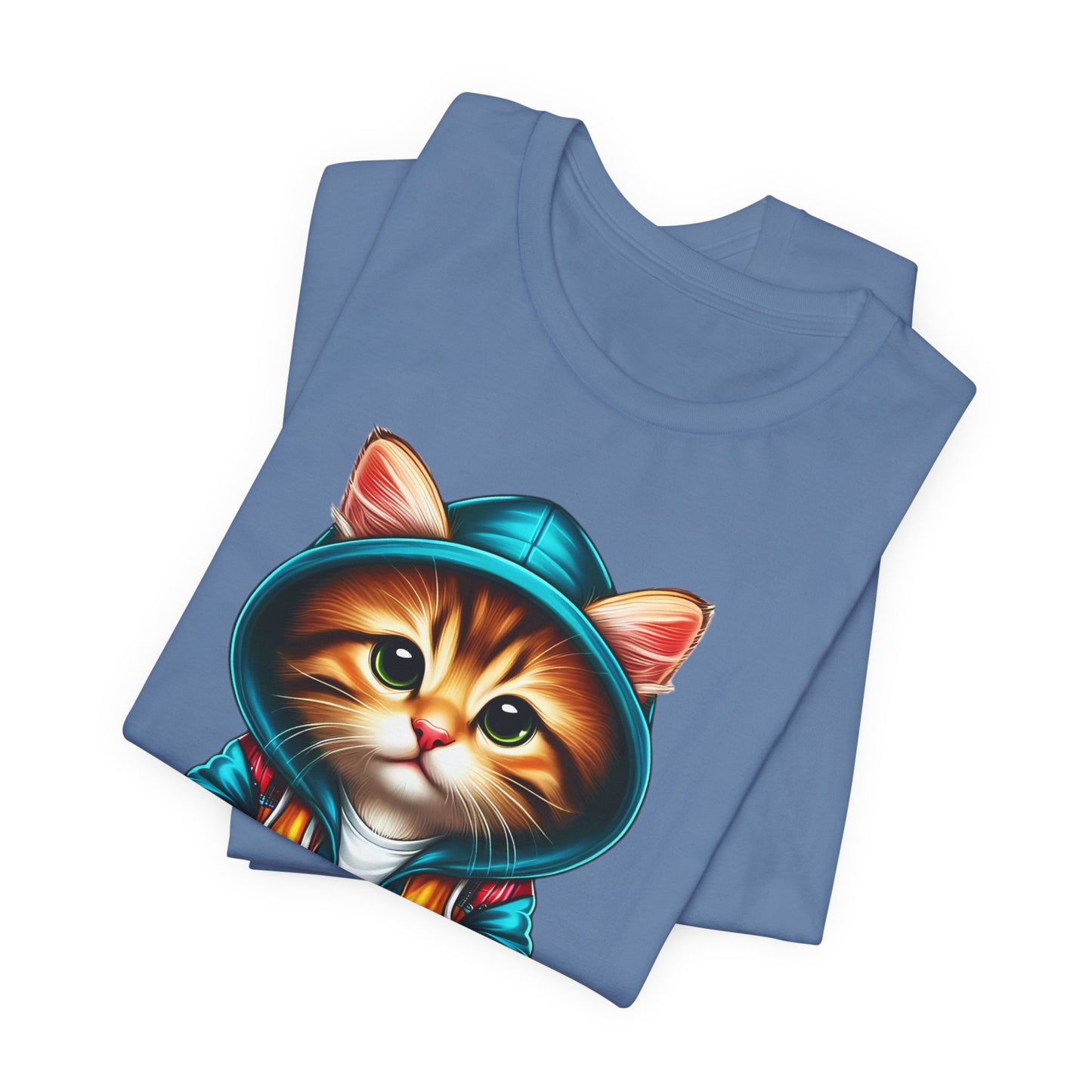 Mina Cool Cat Tee Shirt, Funny Cat T-Shirt, Pet Shirt, Animal Tees, Funny Animal T-Shirt, Graphic Tee