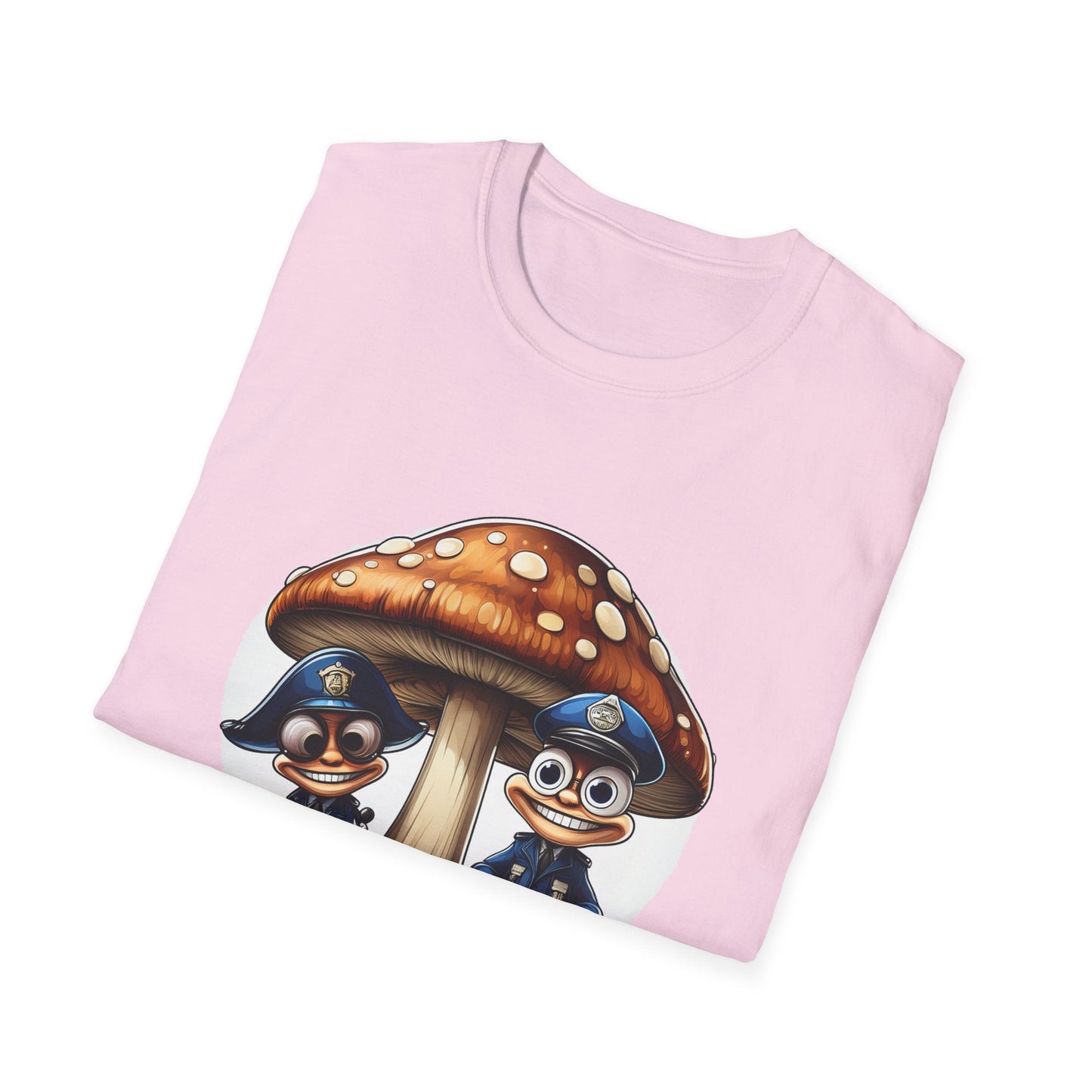 Mashroom Tee Shirt Unisex Funny Mashroom Design Shirt With Fungus Gildan Softstyle 64000