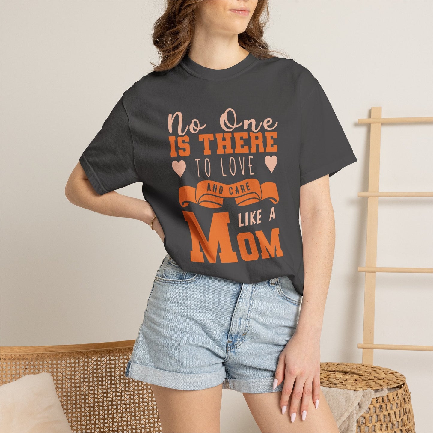 Mom T-shirt Mother Day Mama Tee Unisex Comfort Colors Garment-Dyed Cotton h47