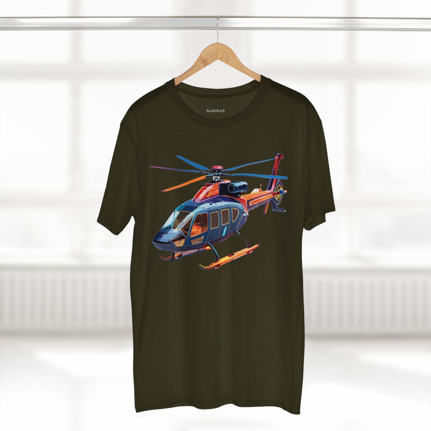 Chopper Graphic Unisex 100 Cotton Staple Tee 9