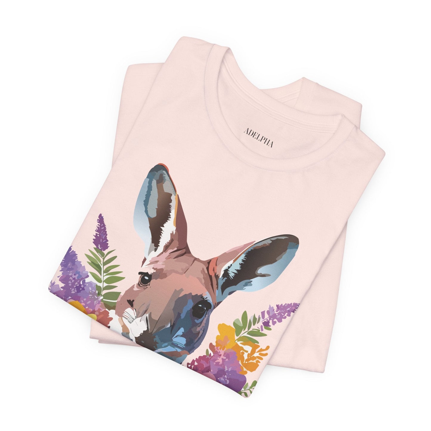 Kangaroo Graphic Unisex 100 Cotton Vintage Animal Artwork Tee 8