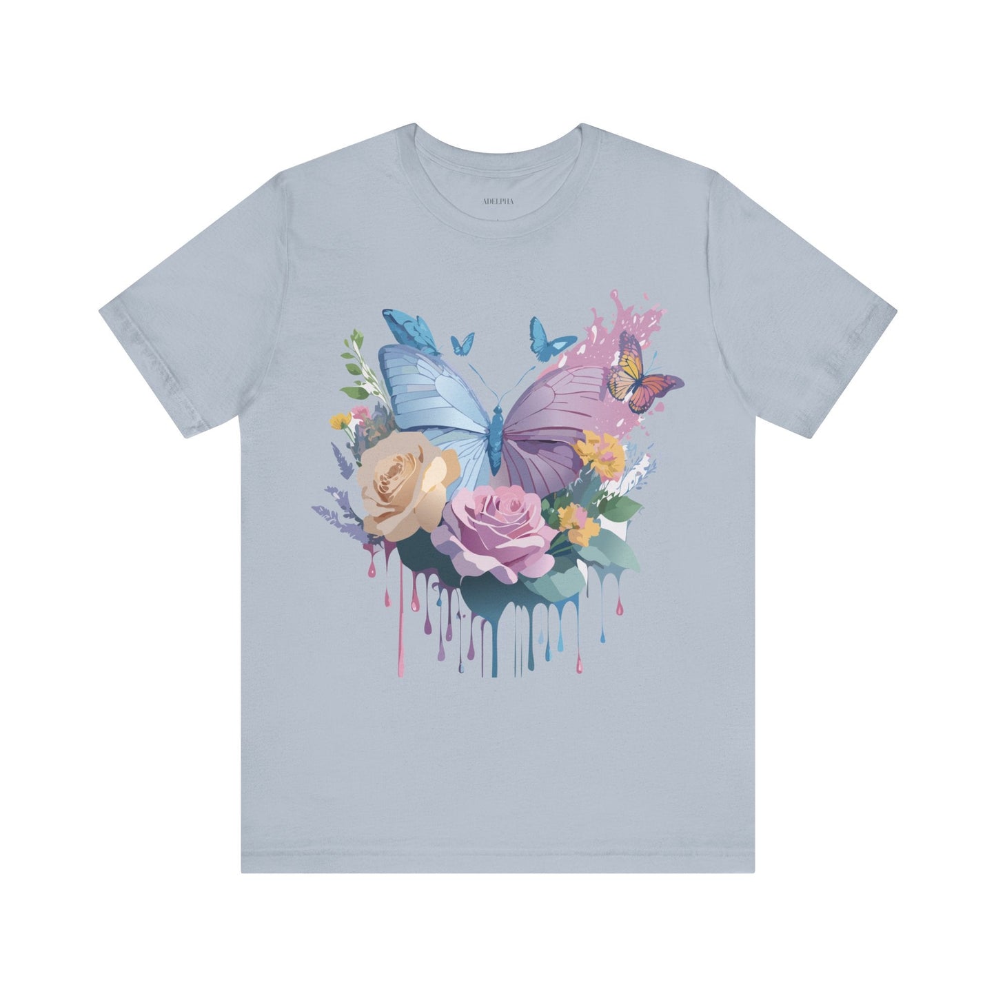 Butterfly Graphic Tee Unisex Jersey Short Sleeve Shirt Adelpha Art Design