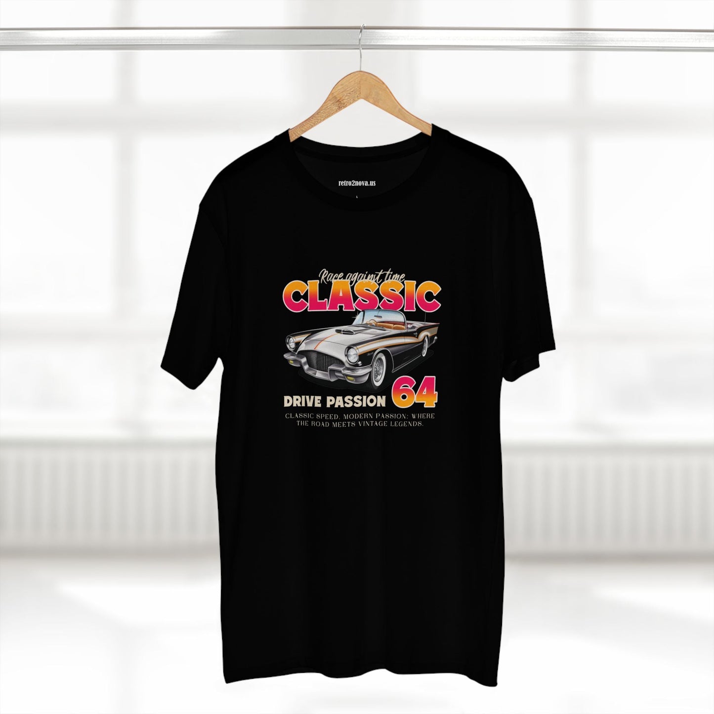 Retro Car Shirts Vintage Car Shirts Unisex Premium Cotton Tee With Original Art Design RC 16