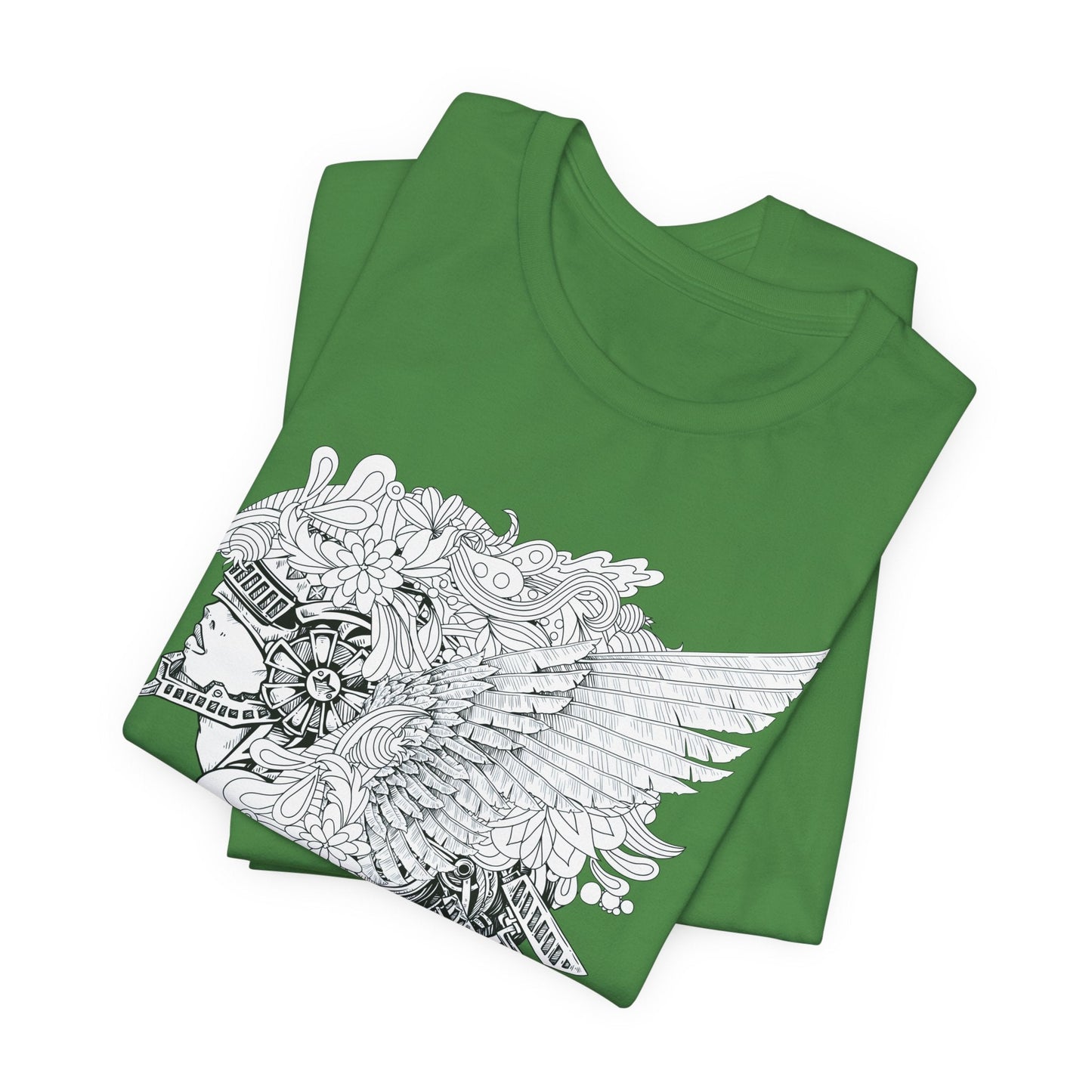 Eagle Illustration Graphic Unisex Cotton T-Shirt r26