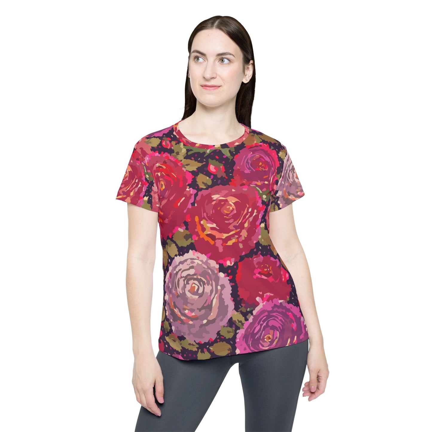 Floral Print Shirt, Shirt with Flowers