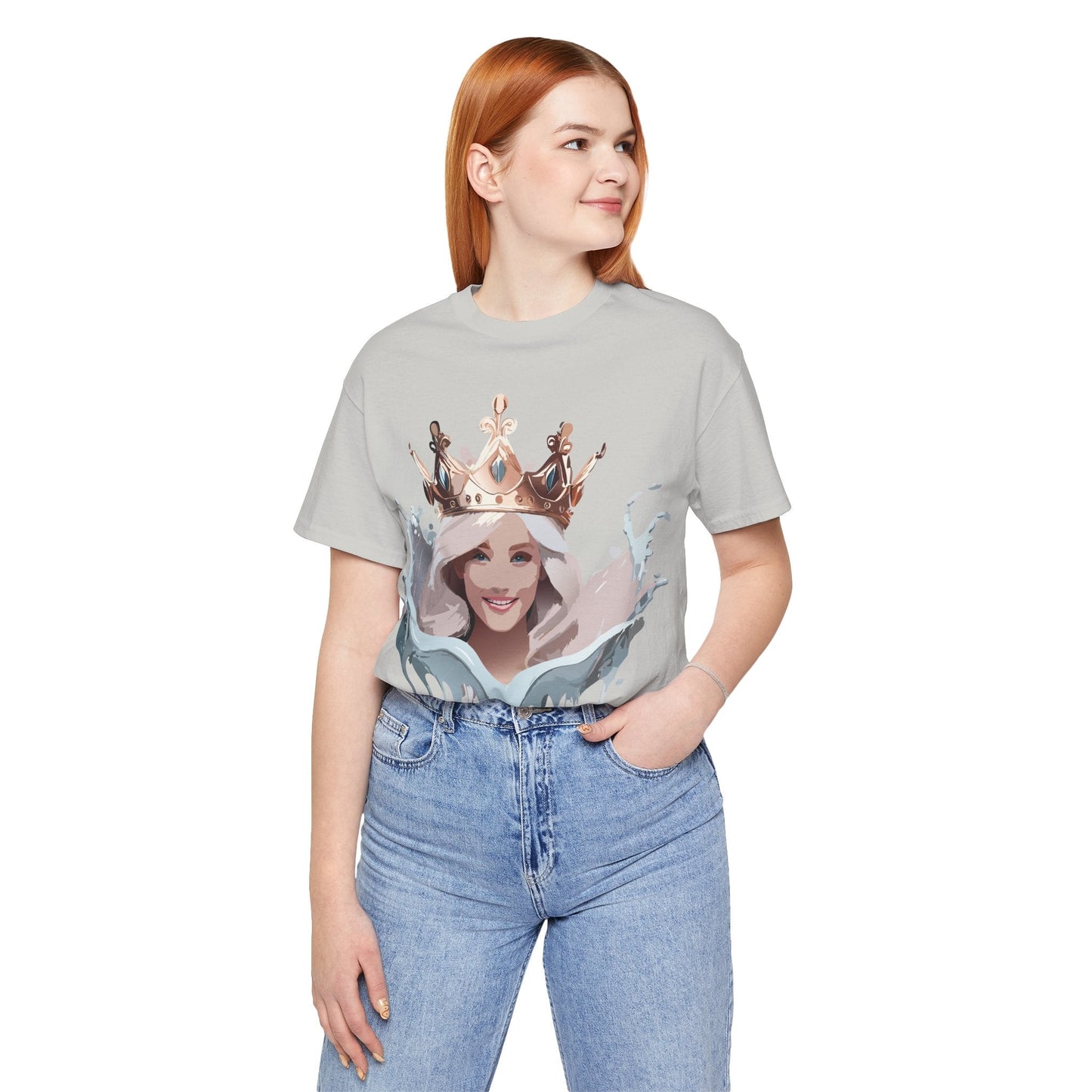 Queen Graphic Tee Unisex Jersey Short Sleeve Vintage Inspired Adelpha Art Design