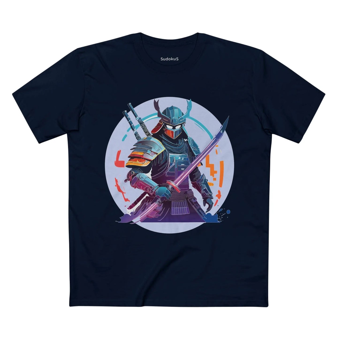 Samurai Graphic Unisex 100 Cotton Staple Tee 5