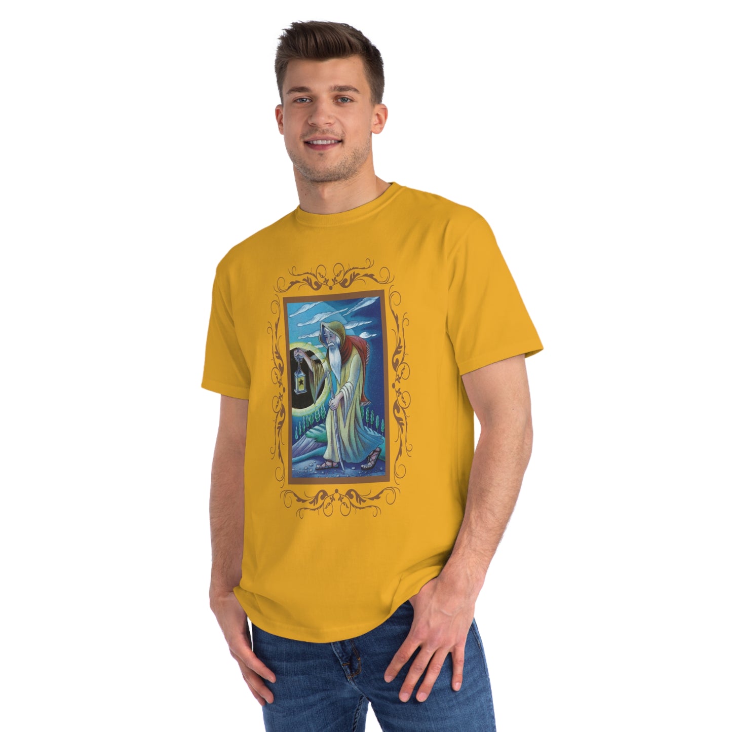 T-Shirt aus Bio-Baumwolle, Unisex, mit Tarotkarten