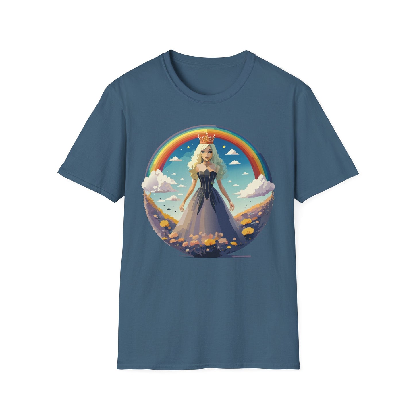 Womens Graphic T Shirt Art Design Tee 100 Percent Cotton Short Sleeve Softstyle Unisex