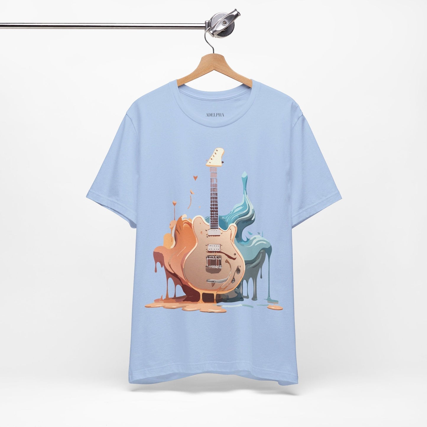 Music Graphic Tee Unisex Jersey Short Sleeve Adelpha Vintage Inspired Artwork Premium Design