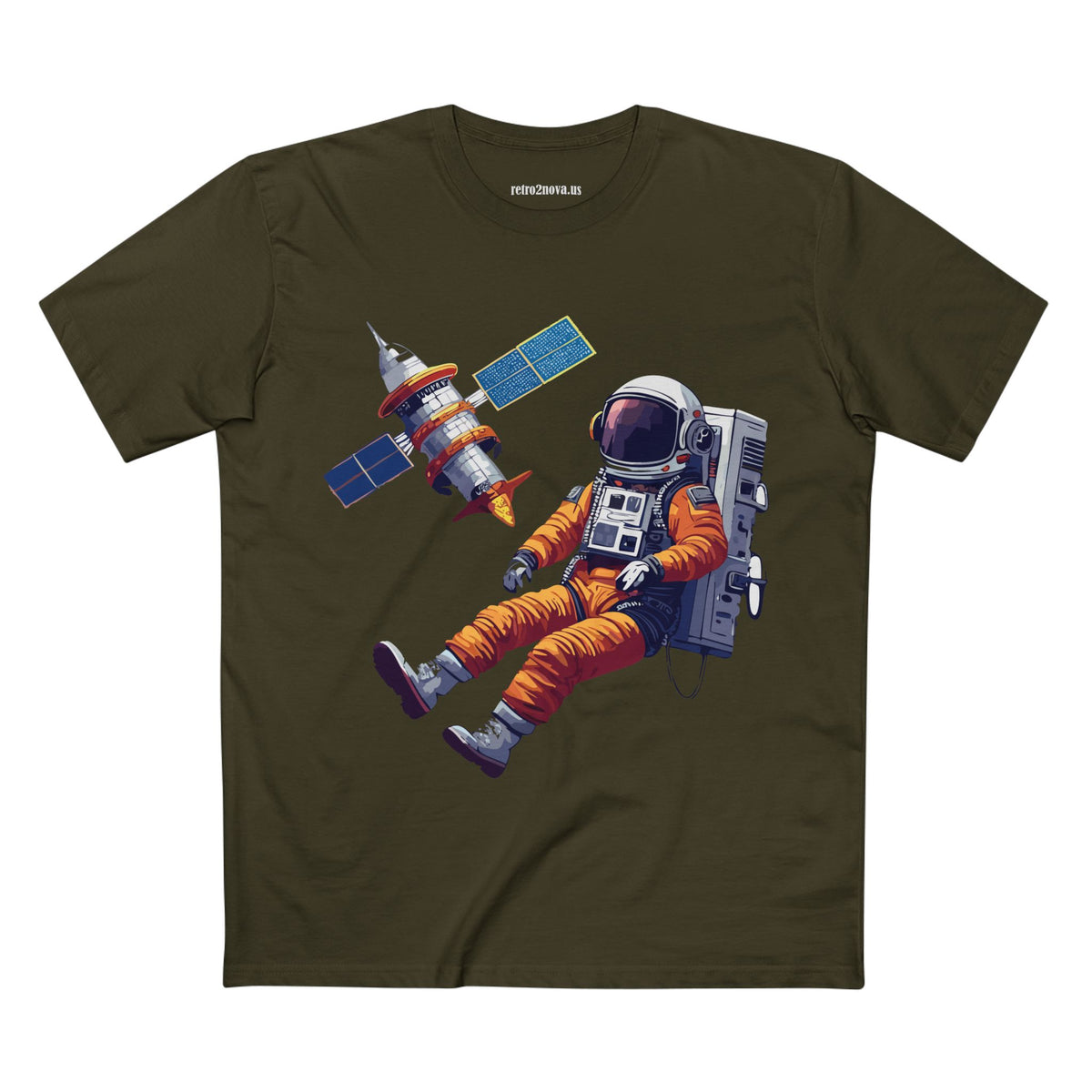 Cosmos Astronaut Graphic Tee Staple Unisex 100 Cotton Tee Shirt - CS-37