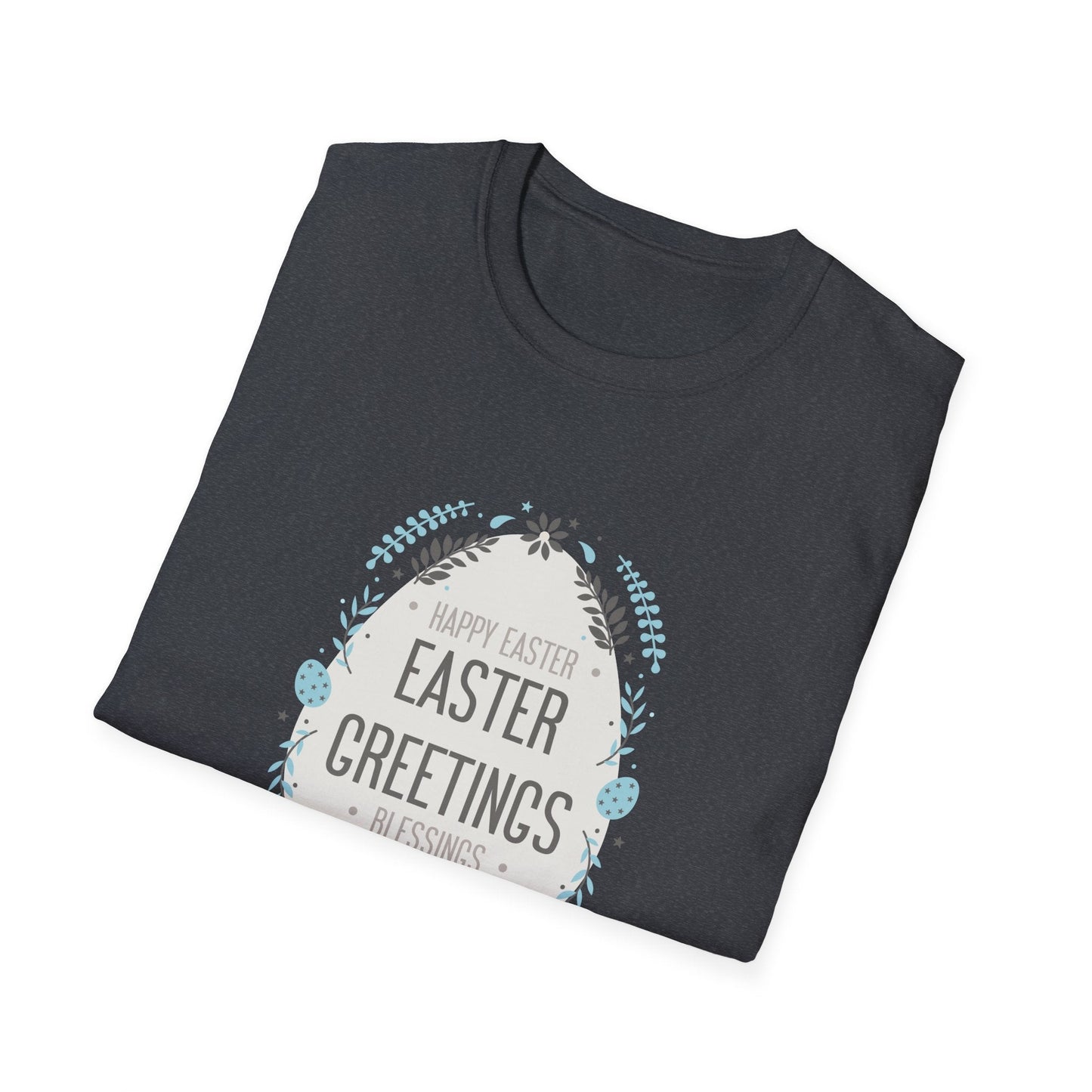 Gildan Easter Unisex Softstyle 64000 T Shirt With Easter Print Design Short Sleeve Tee Edition