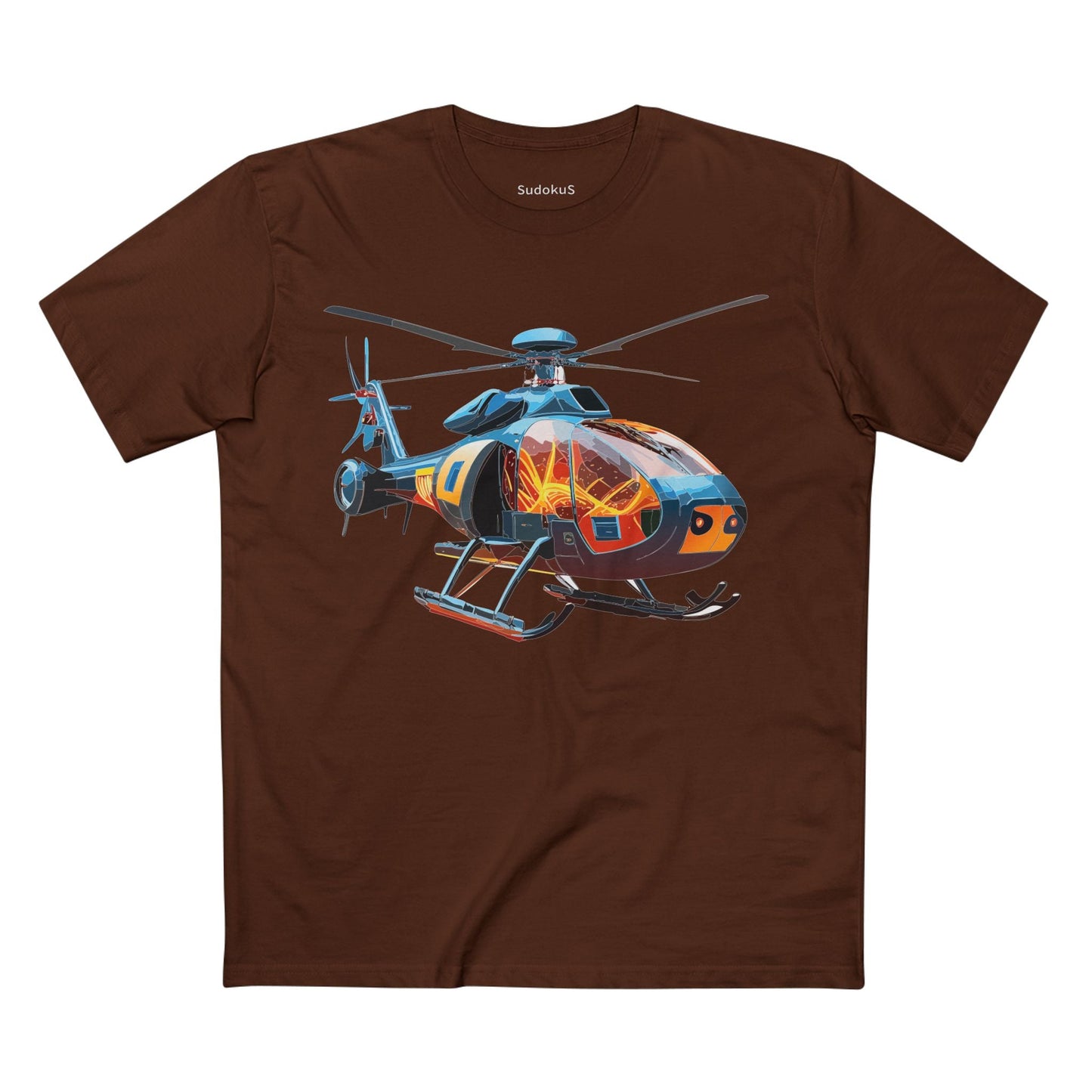 Chopper Graphic Unisex 100 Cotton Staple Tee 4