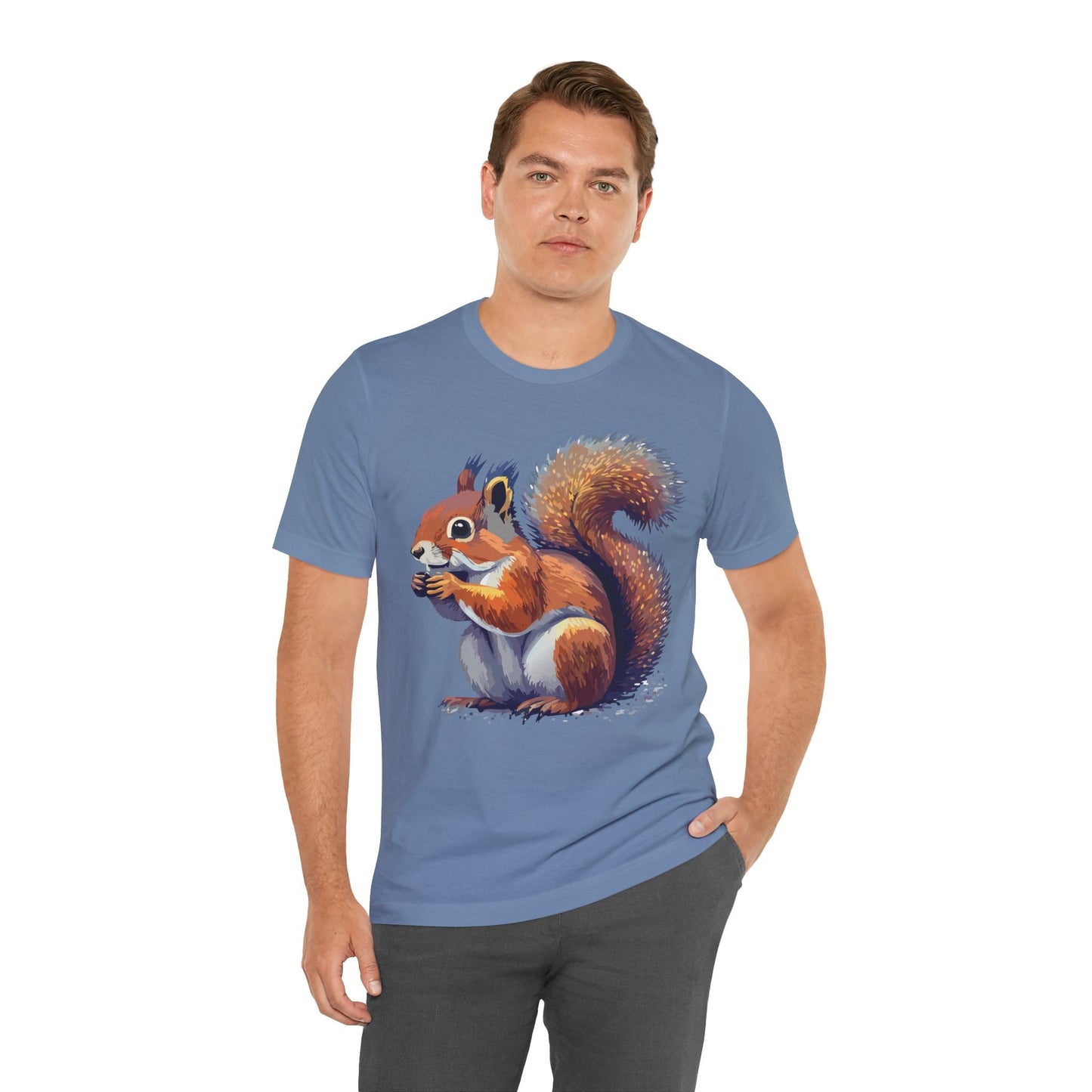 Unisex Animal Print Tee Shirt With Wild Animals Artwork Gildan Softstyle 64000 Cotton