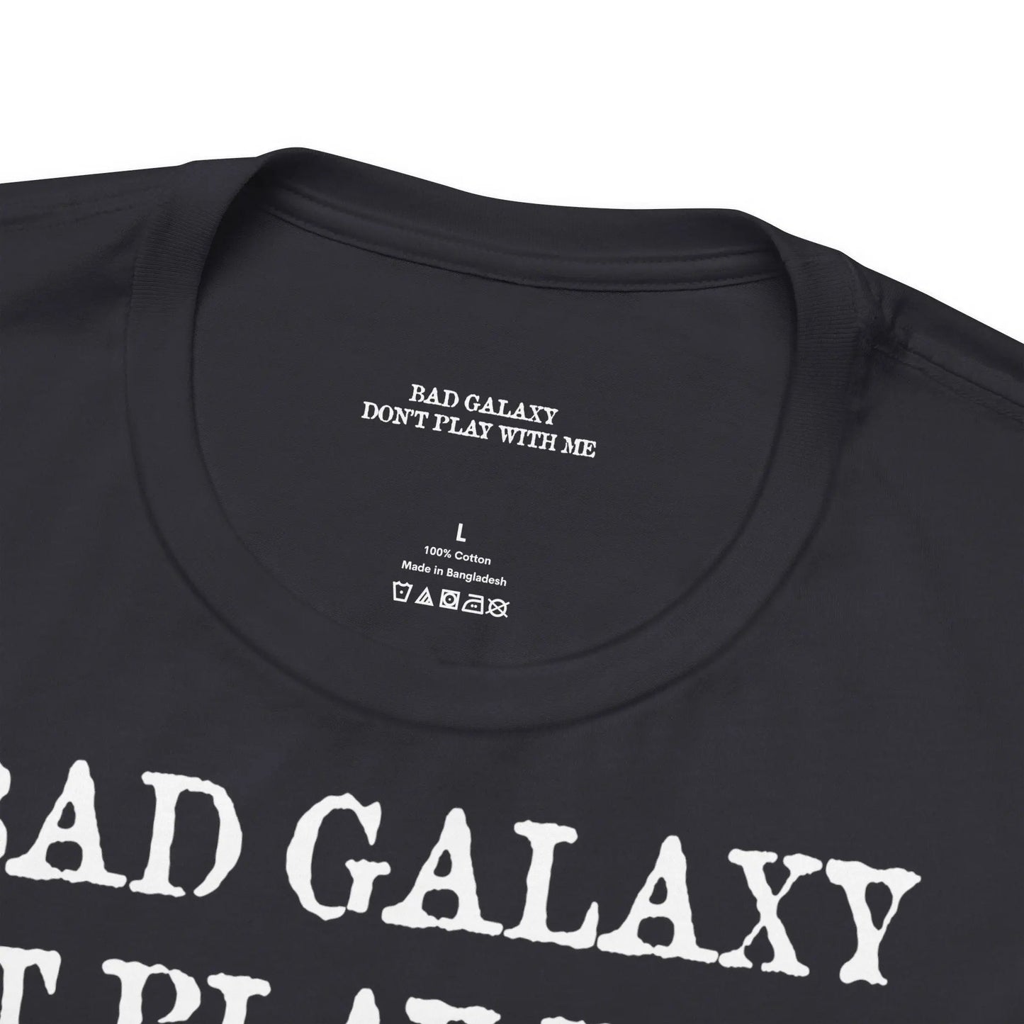 Bad Galaxy Skull T Shirt Made To Order 100 Percent Cotton Eco Friendly Inks USA Designed