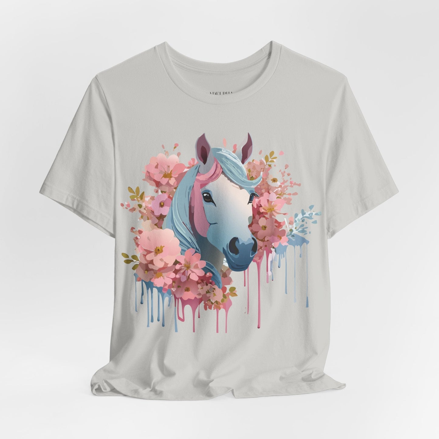 Horse Graphic Unisex 100 Cotton Vintage Animal Art T-Shirt 15