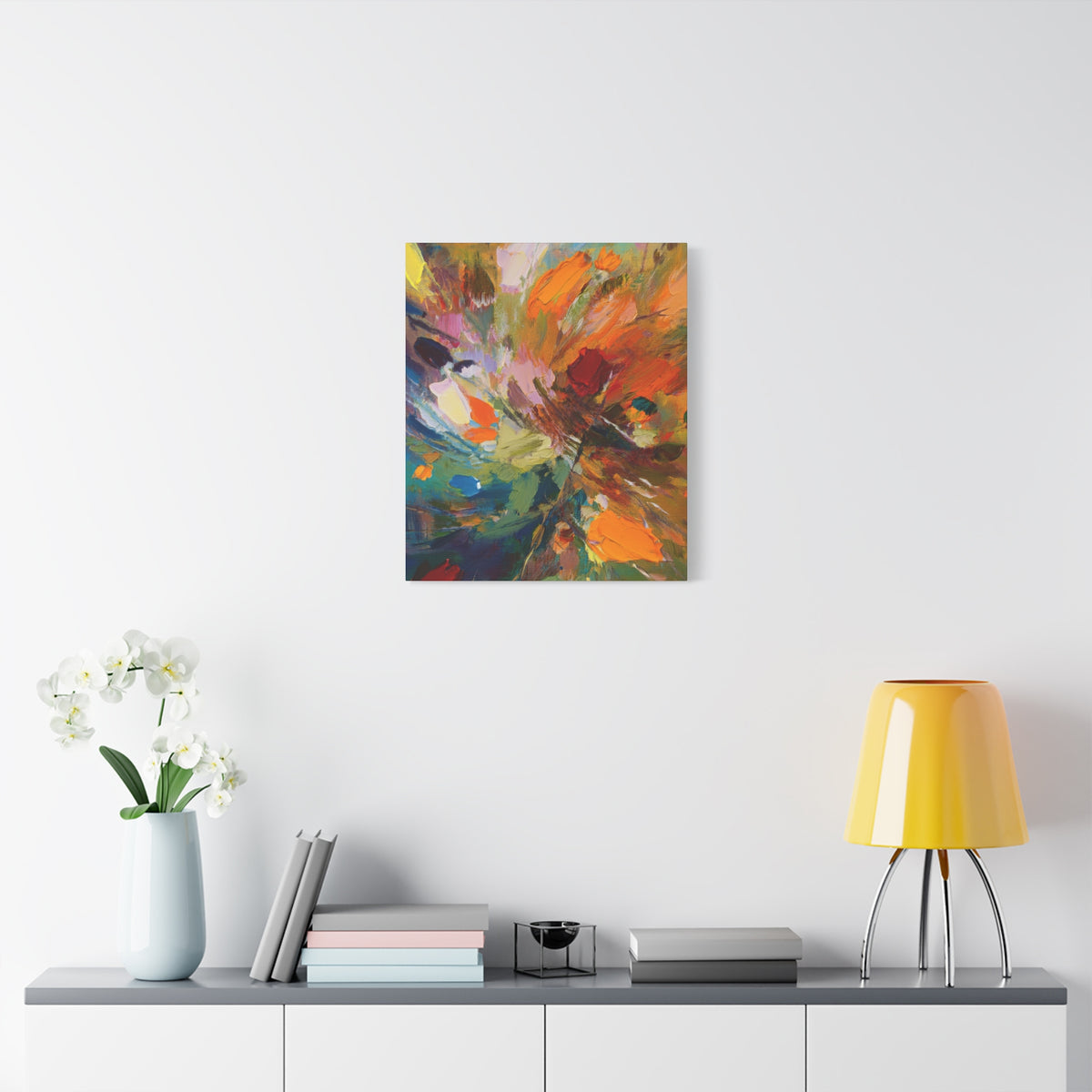 Abstract Oil Painting Print Canvas 20x24,20x30,24x30 24x32,24x36,30x40 32x48,36x48,40x60 Pine-Wood Inner Frame ABS-93