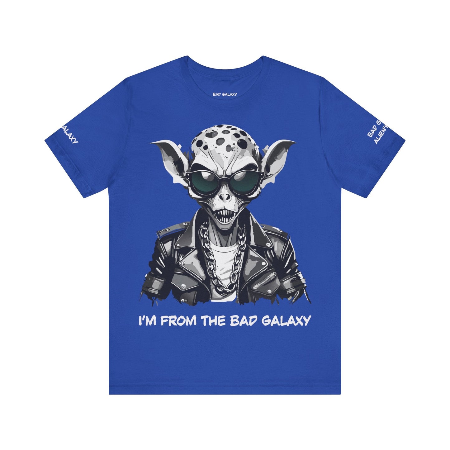Alien Tee Shirt From Bad Galaxy Made To Order Lightweight 100 Cotton Tee With Eco Inks Free Shipping