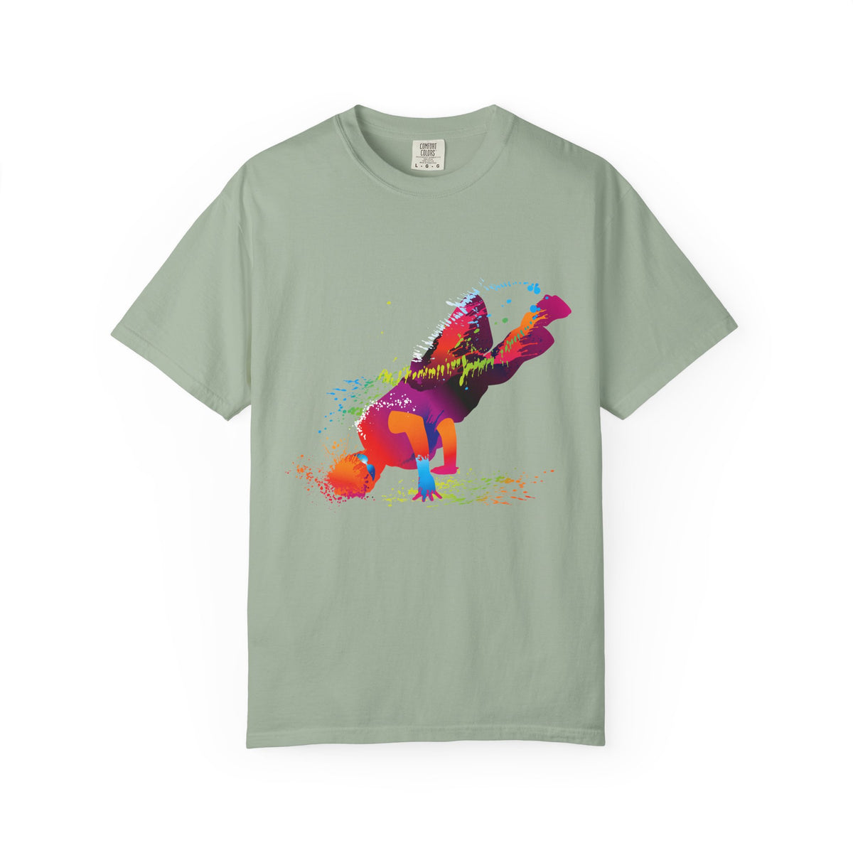 Sports Graphic Unisex T-Shirt Garment Dyed Cotton Relaxed Fit Comfort Colors 1