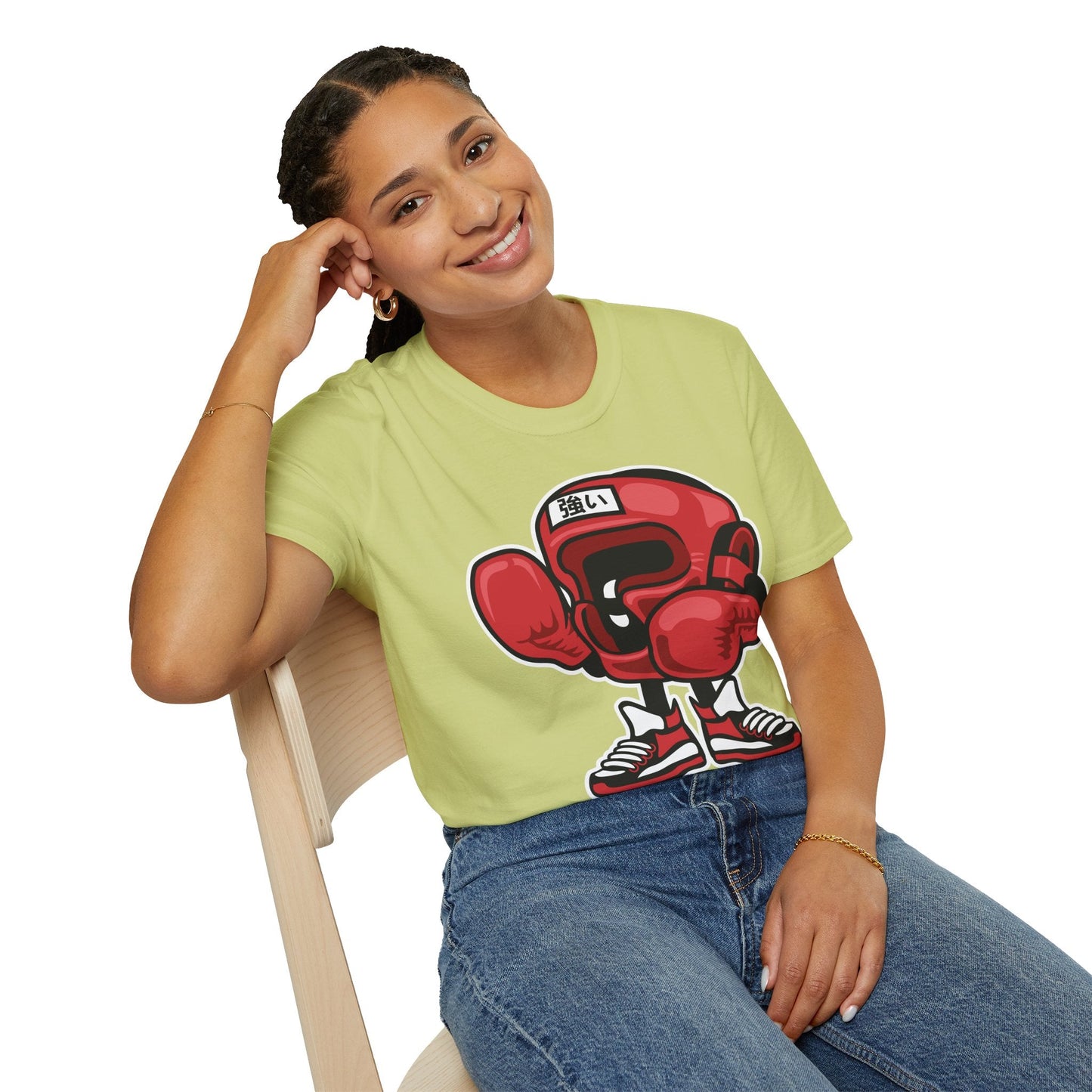 Cartoon T Shirt Unisex Short Sleeve Animation Tee Funny Graphic Tee Gildan Softstyle 64000 Cotton