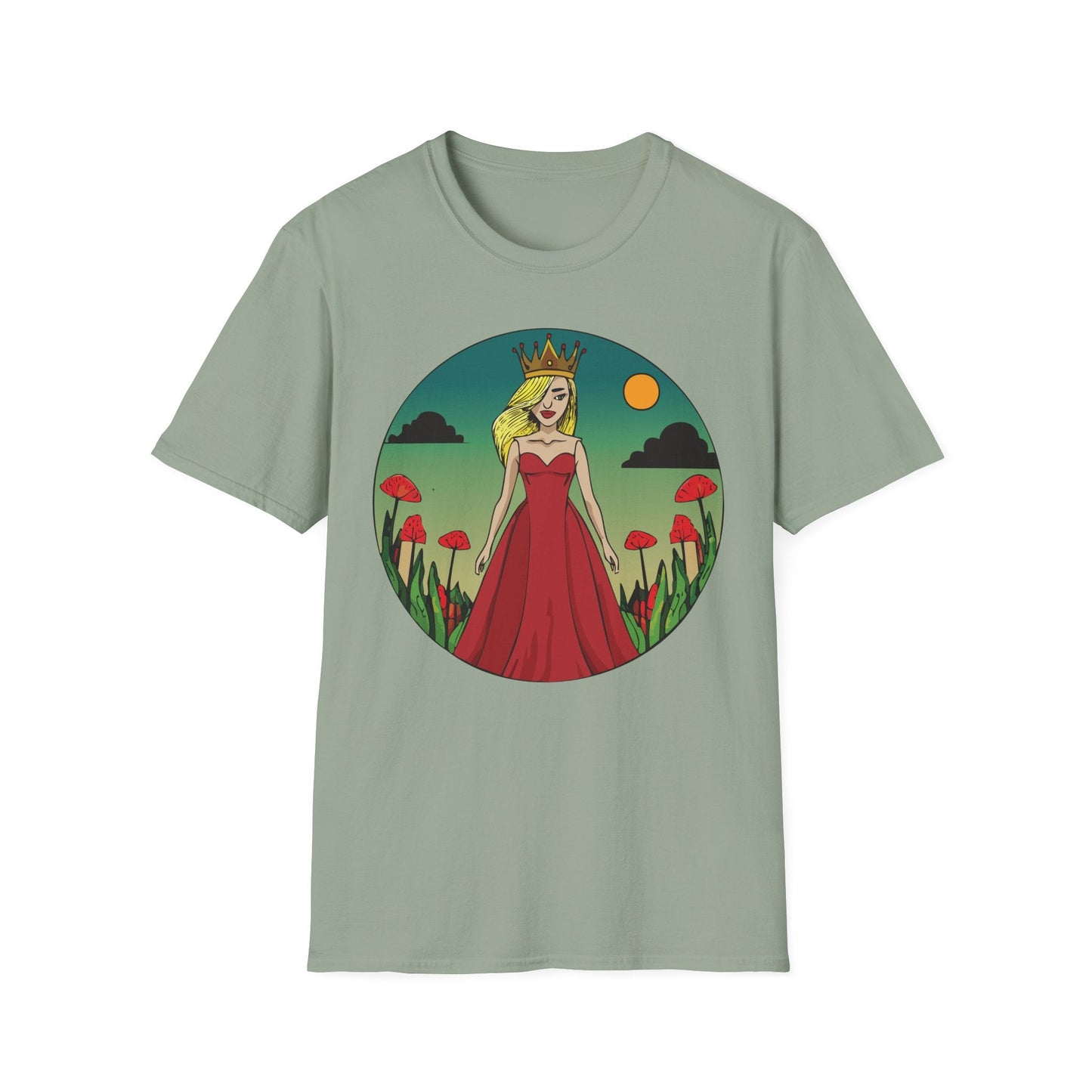 Womens Graphic T Shirt Art Design Tee Unisex Softstyle 64000 Ring Spun Cotton Daily Wear