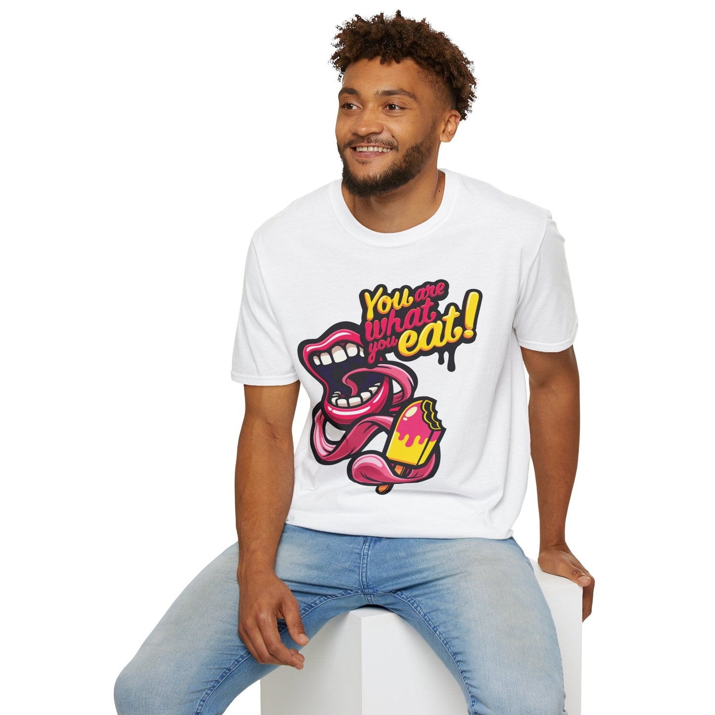 Cartoon T Shirt Animation T Shirt Funny Tee Shirt Unisex Softstyle Cotton Tee Premium