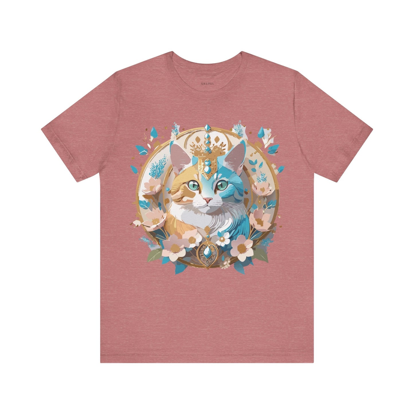 Adelpha Medallion Graphic Tee Unisex Short Sleeve Vintage Inspired Original Art Design