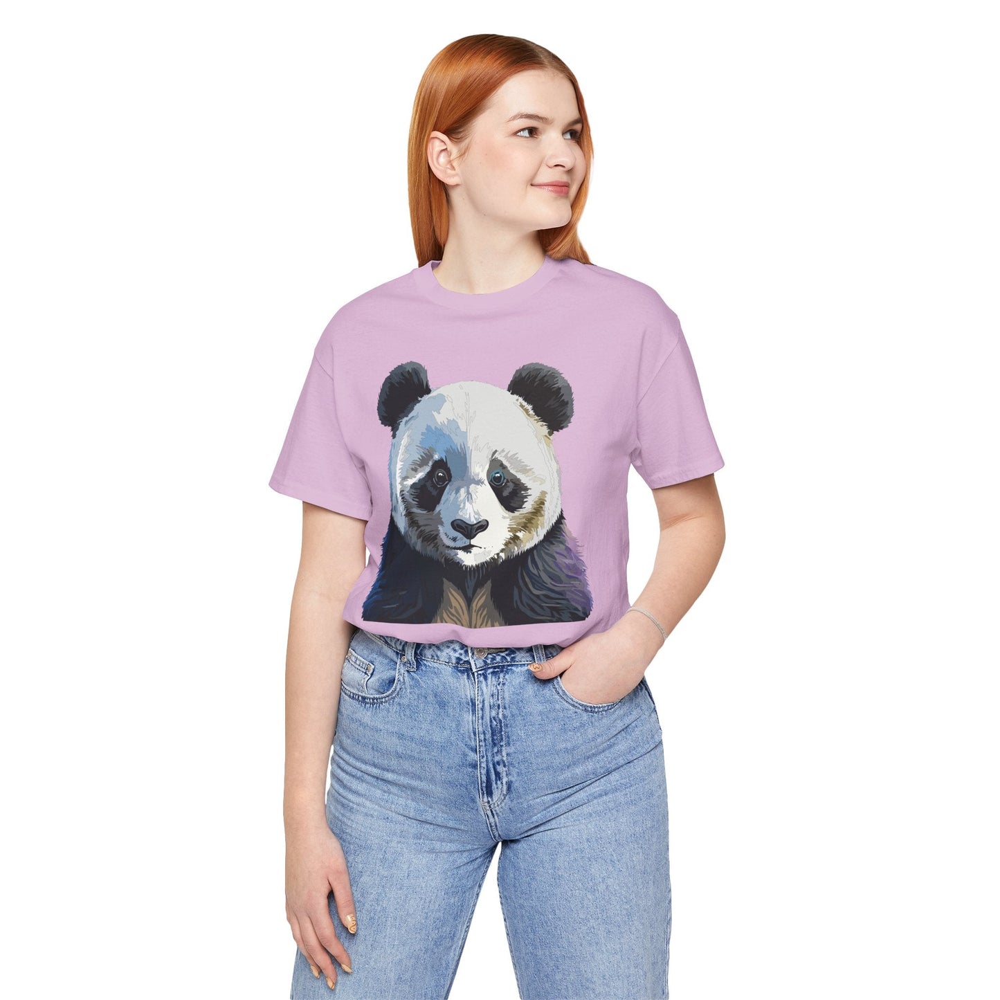 Unisex Animal Graphic Art Tee Shirt Softstyle Cotton Gildan 64000 Wild Animals Design
