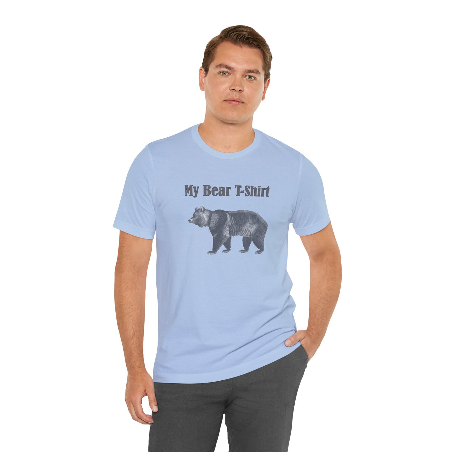 Unisex Cotton Tee Shirt with animals Print