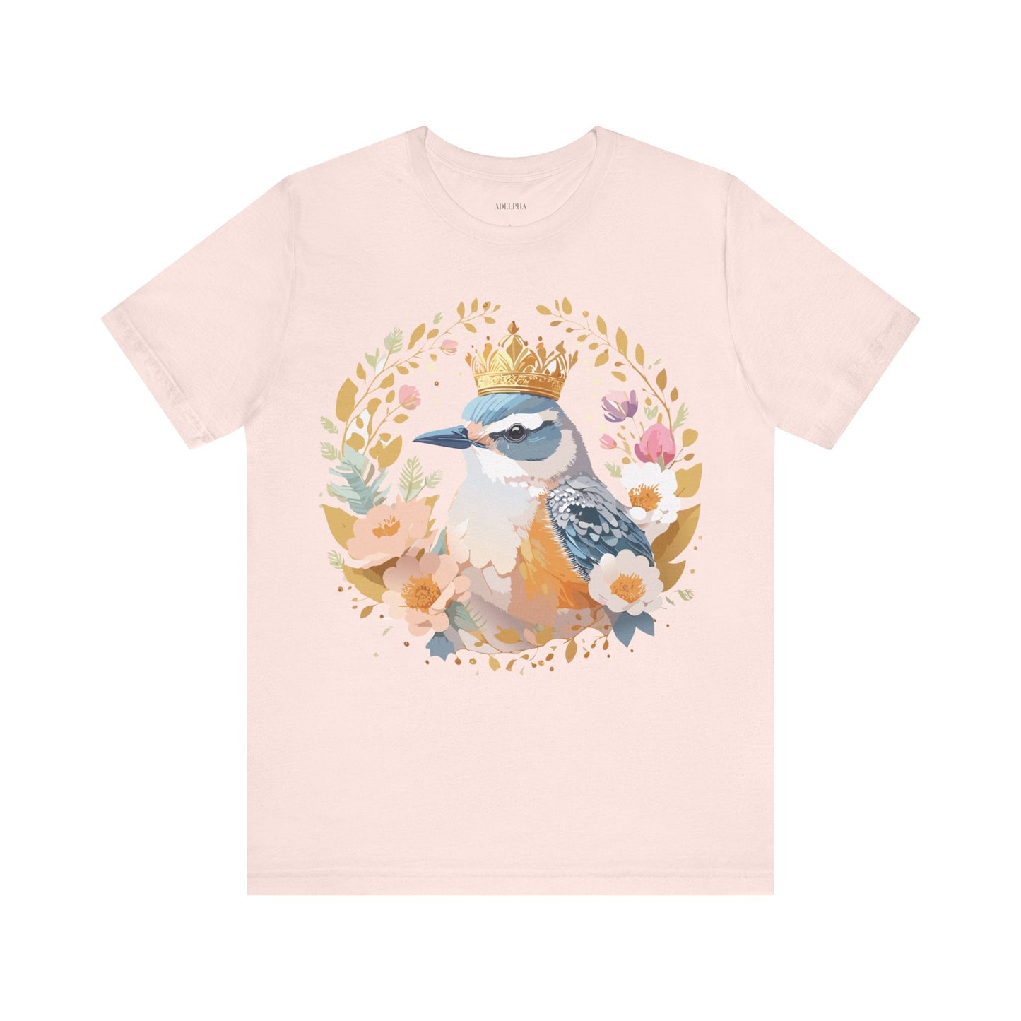 Medallion Graphic Unisex 100 Cotton Vintage Animal Medal Artwork Tee 33