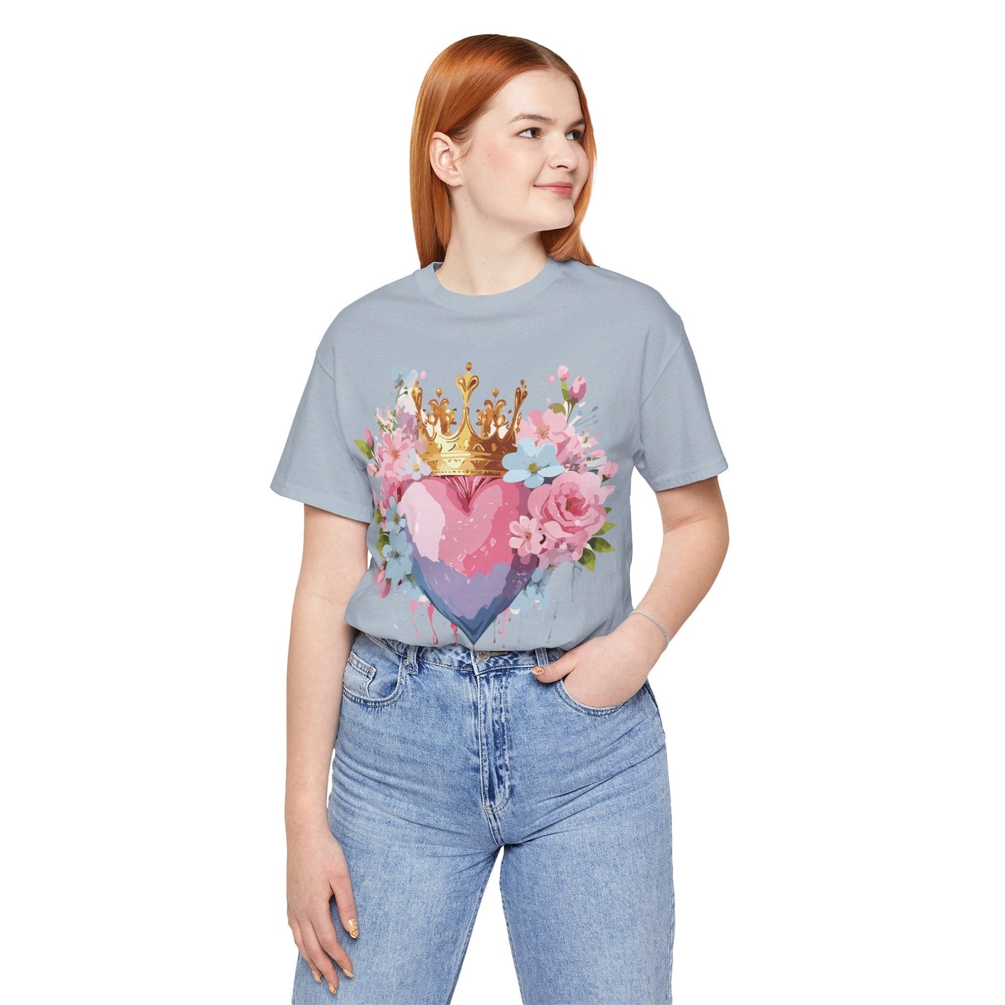 Valentine Graphic Tee Unisex Jersey Short Sleeve Adelpha Vintage Inspired Artwork