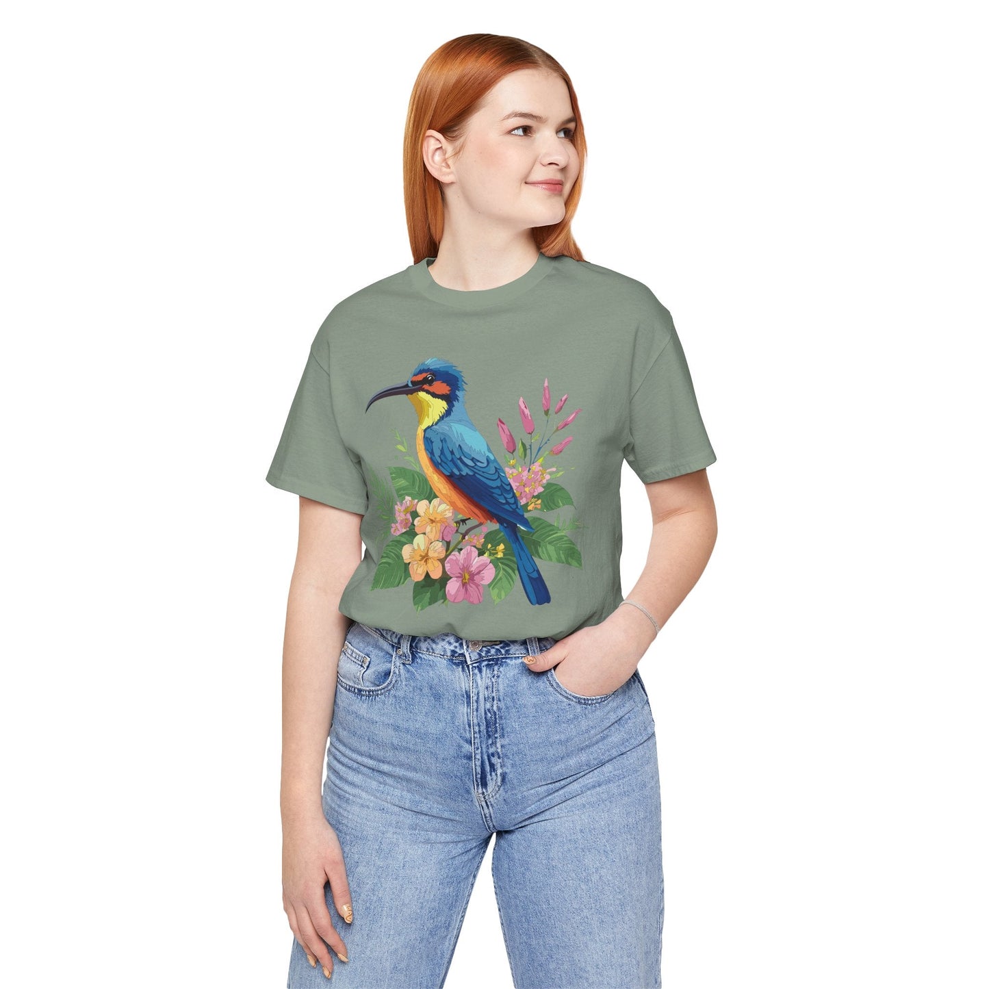 Unisex Animal Shirt Tee With Animals Art Design Wild Animals Shirt For Casual Comfort