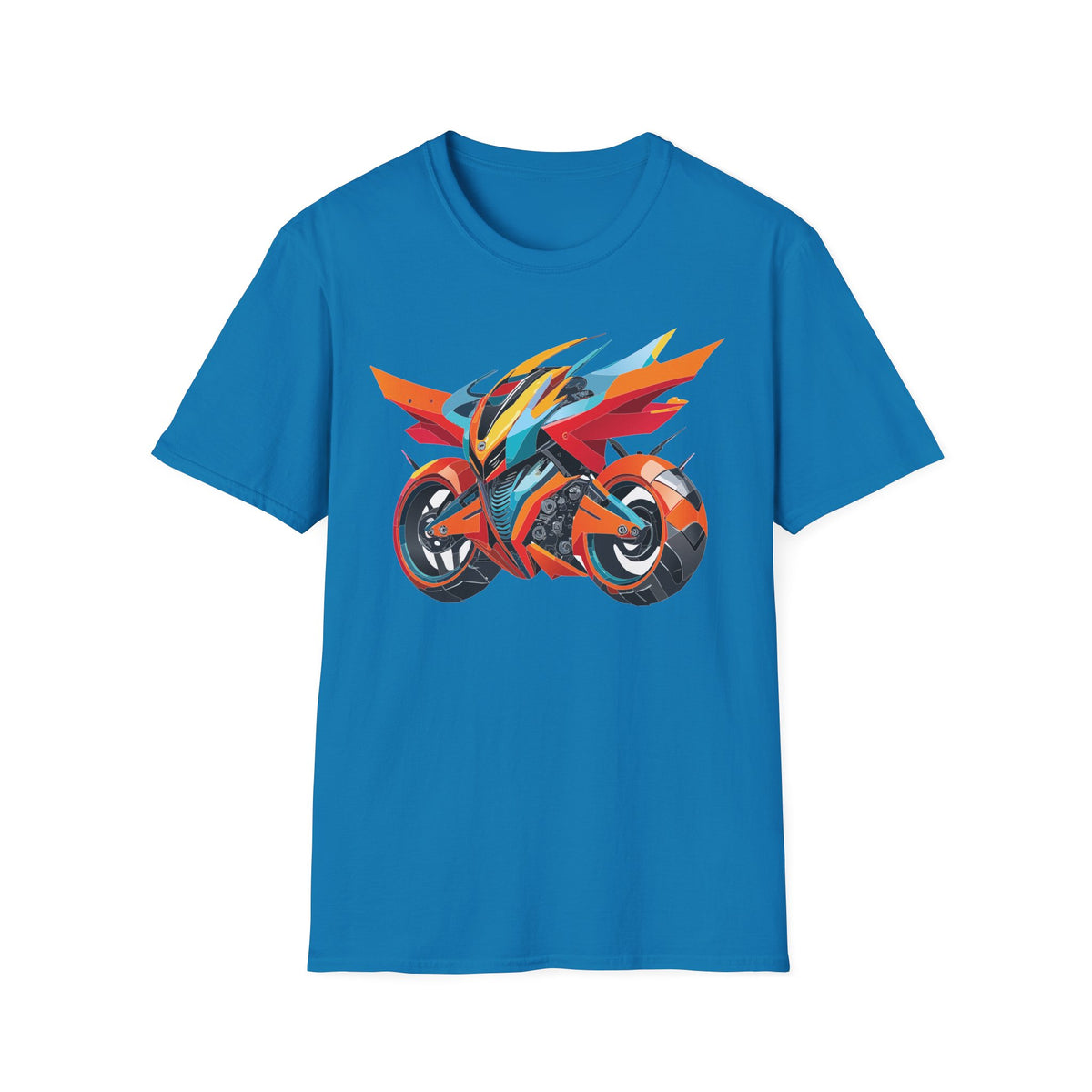 Moto Bike Motorcycle Graphic Tee Gildan Unisex 100 Cotton Tee Shirt m5