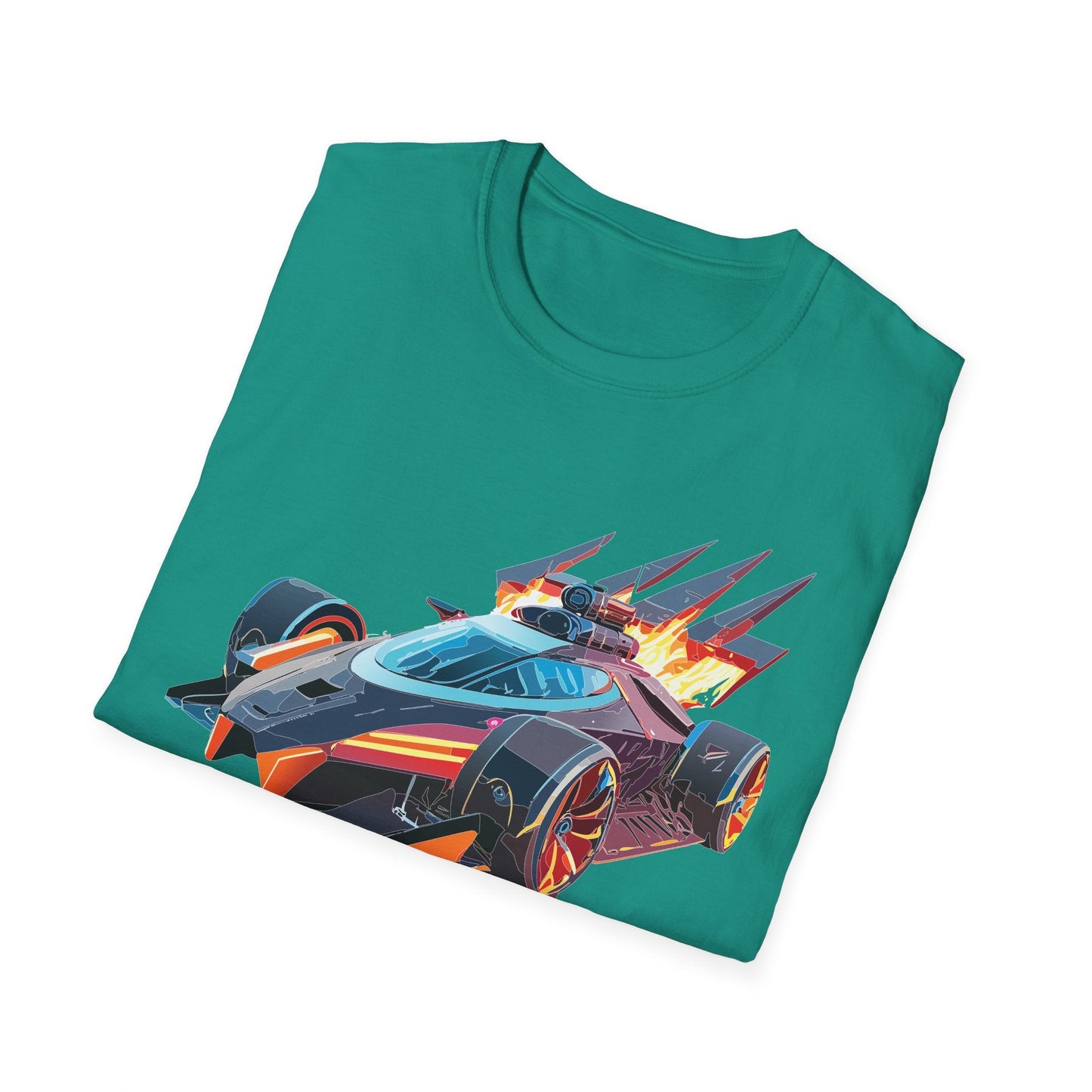 Car T Shirt Unisex Softstyle Cotton Tee With Cars Graphic Hot Wheels Design For Men Women