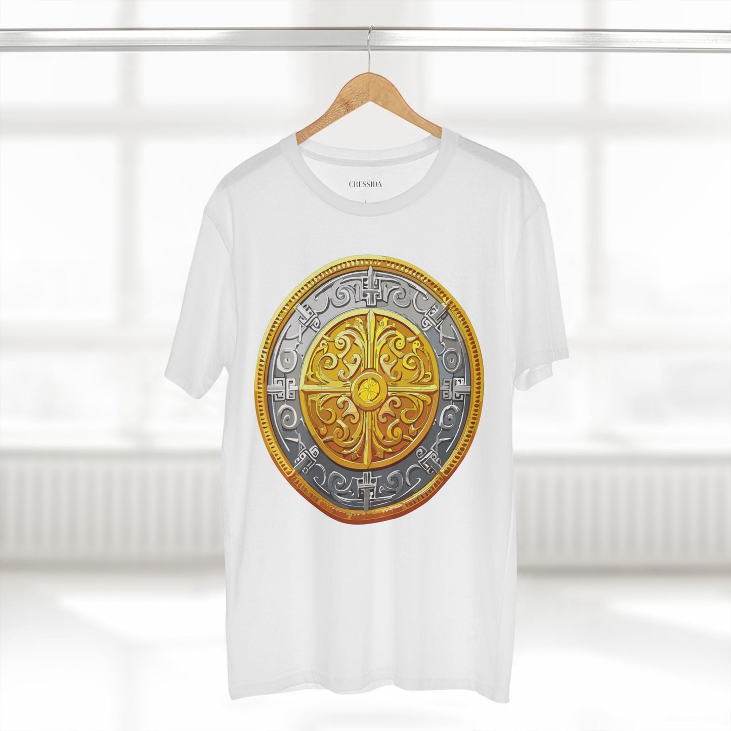 Antique Gold Coin Graphic Design T-Shirt Unisex 100 Cotton With Golden Print Artwork Tee 18