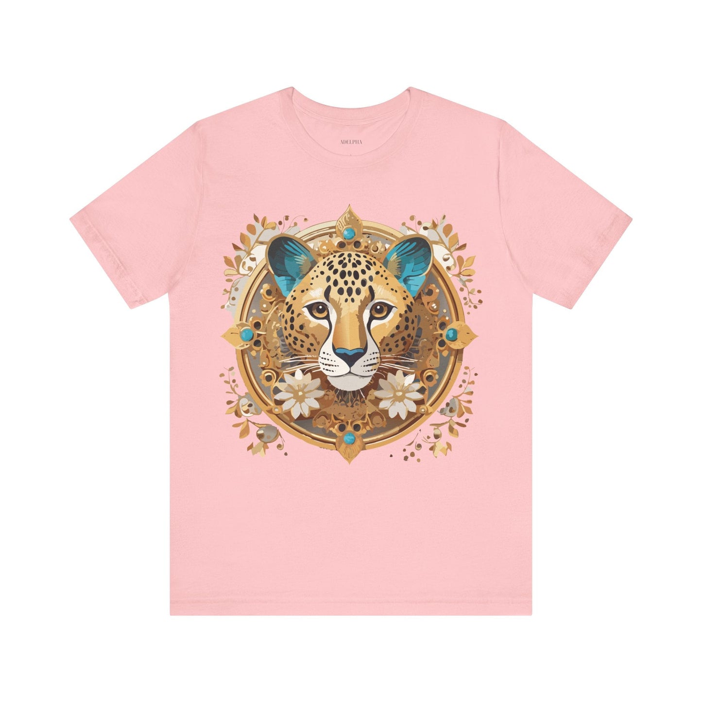 Medallion Shirt Graphic Tee Unisex Short Sleeve Vintage Inspired Artwork By Adelpha