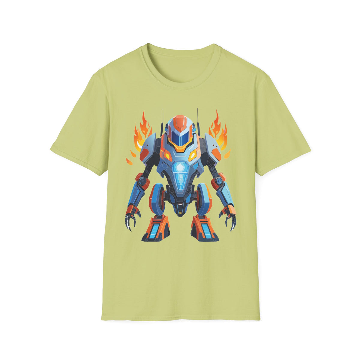 Cyborg Robot Terminator Graphic Tee Gildan Unisex 100 Cotton Tee Shirt a22