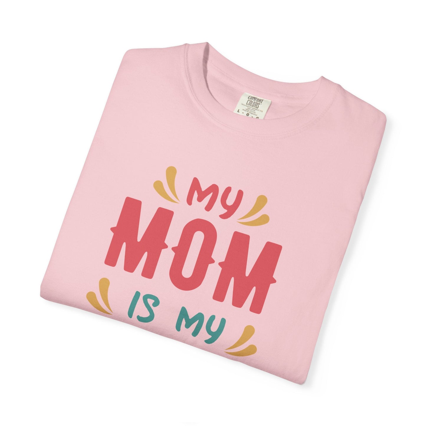 Mom T-shirt Mother's Day Mama Tee Unisex Comfort Colors Garment-Dyed Cotton h11