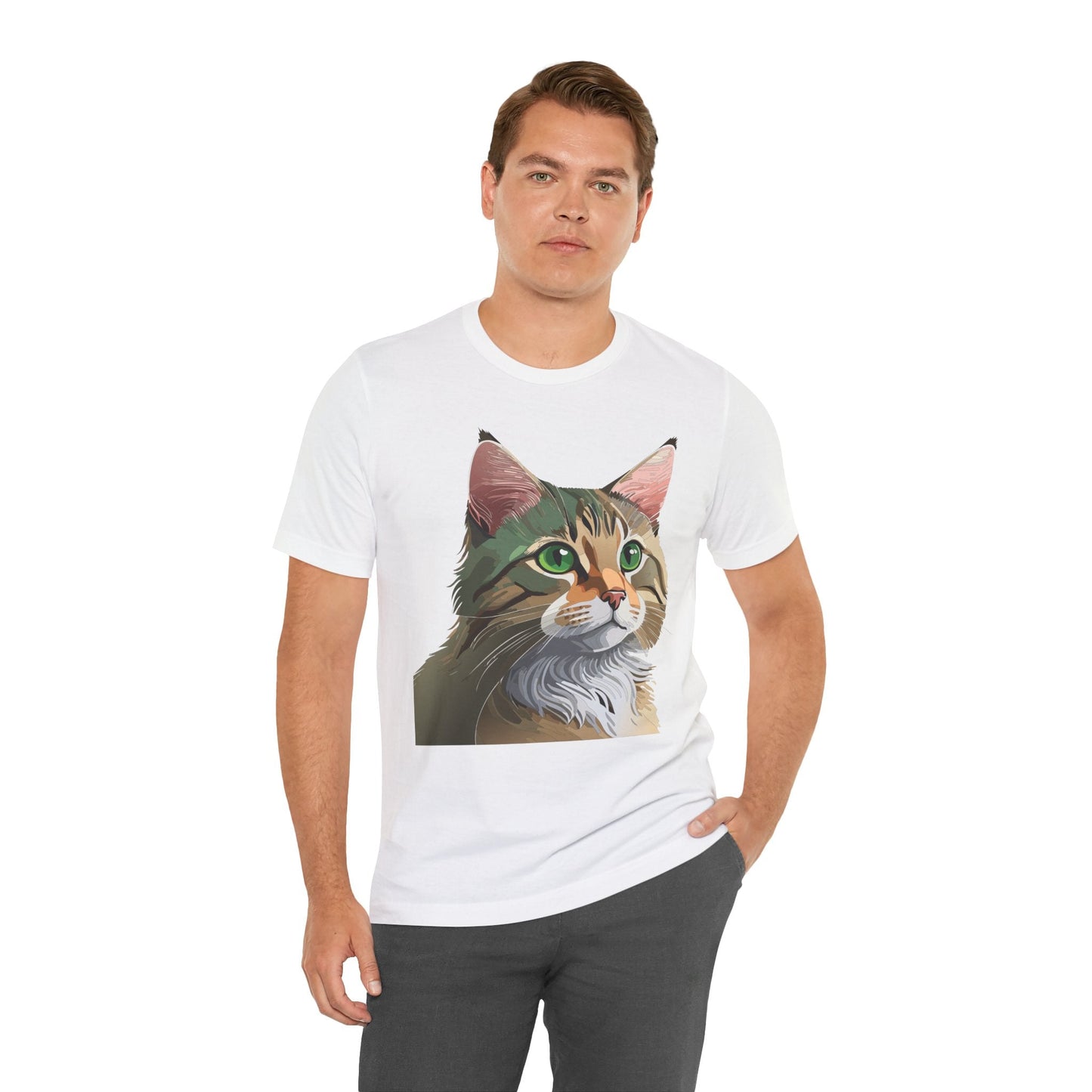 Unisex Animal Shirt Tee With Animals Art Design Wild Animals Print Tee Shirt Comfort Fit
