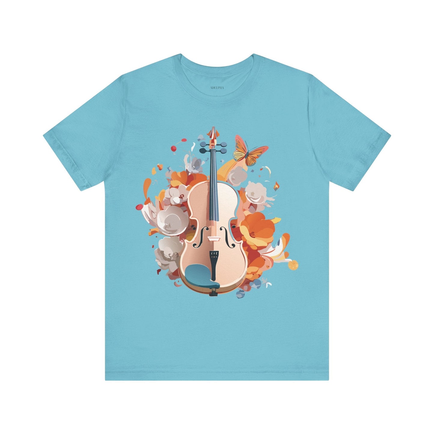 Adelpha Premium Vintage Inspired Graphic T Shirt Unisex Short Sleeve Art Design Tee