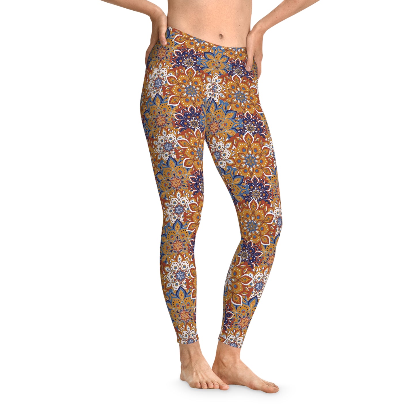 Leggings con estampado tradicional