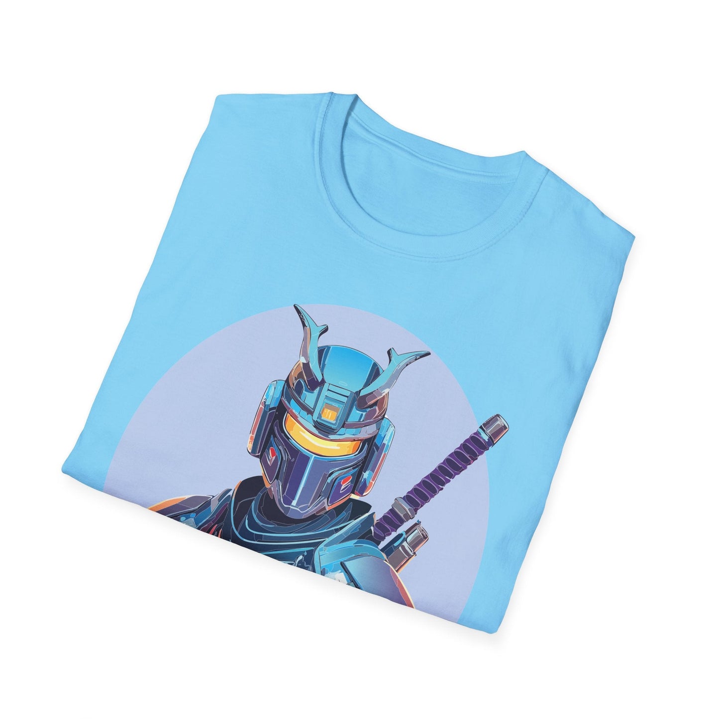 Samurai Shirt Unisex Softstyle Tee 64000 Gildan 100 Percent Ring Spun Cotton Comfort Fit
