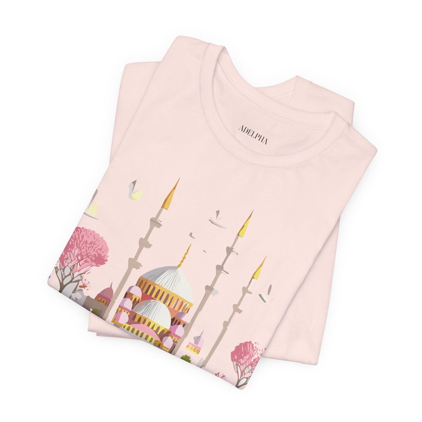 Istanbul Tourist Shirt Graphic Tee Unisex Jersey Short Sleeve Vintage Inspired Art Adelpha