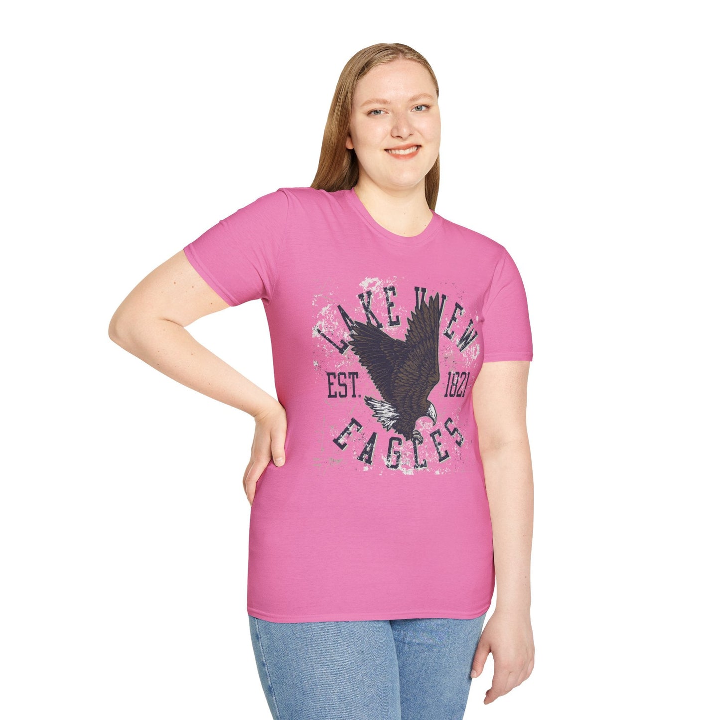 Unisex Art Design T Shirt Graphic Tee Gildan 64000 Softstyle 100 Percent Ring Spun Cotton